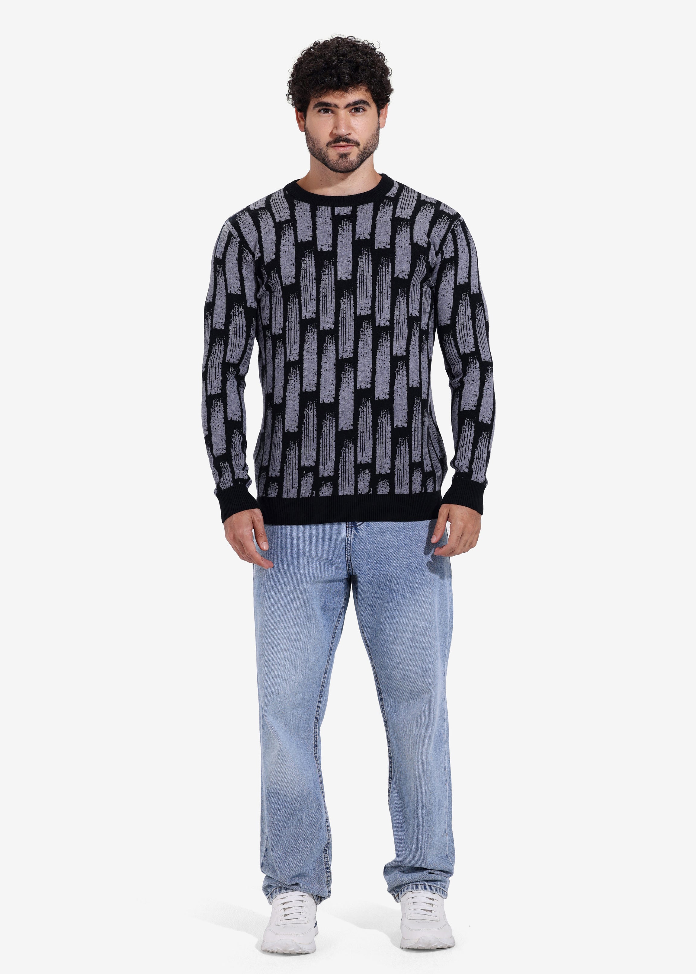 Pullover - Men - Striped