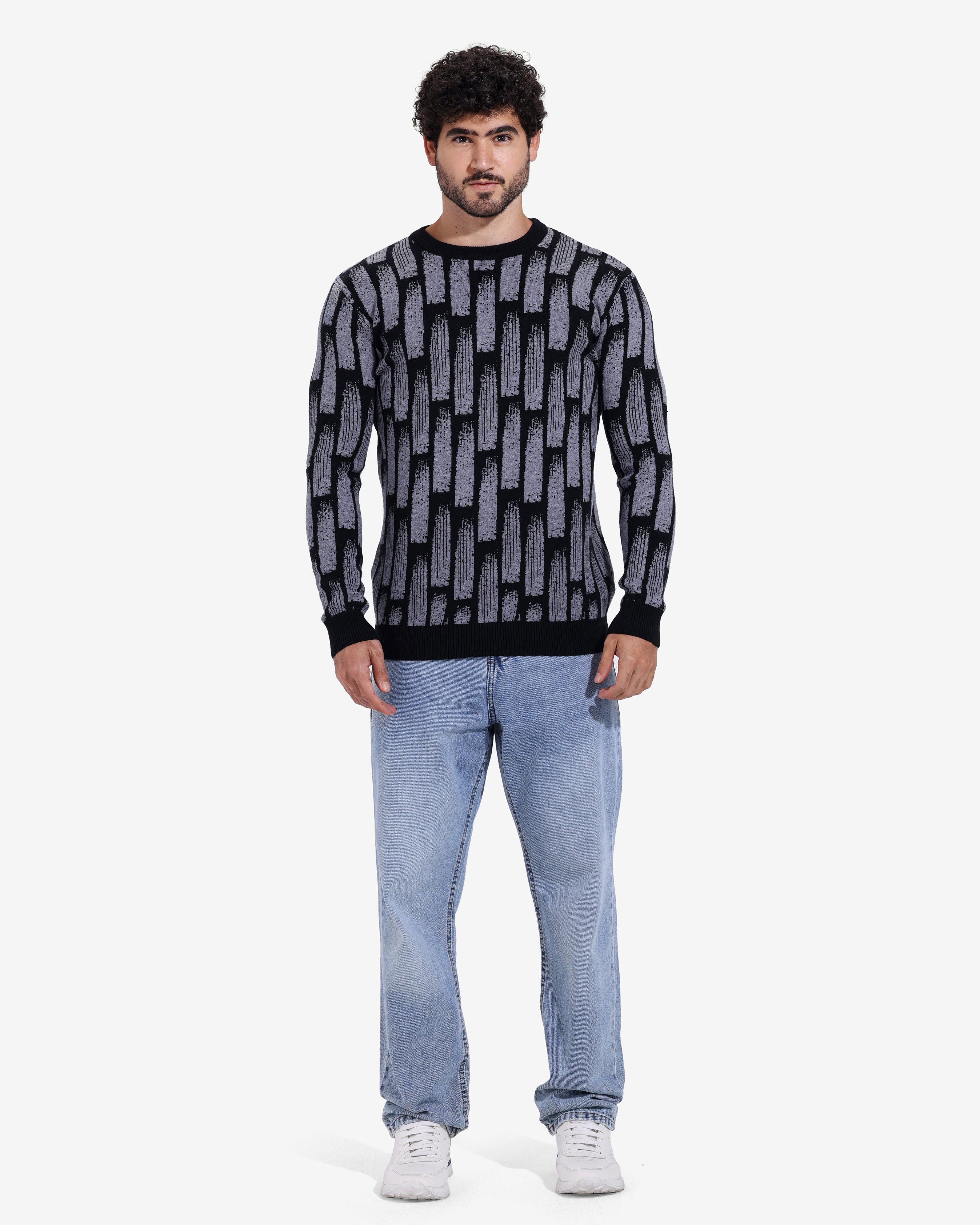 Pullover - Men - Striped