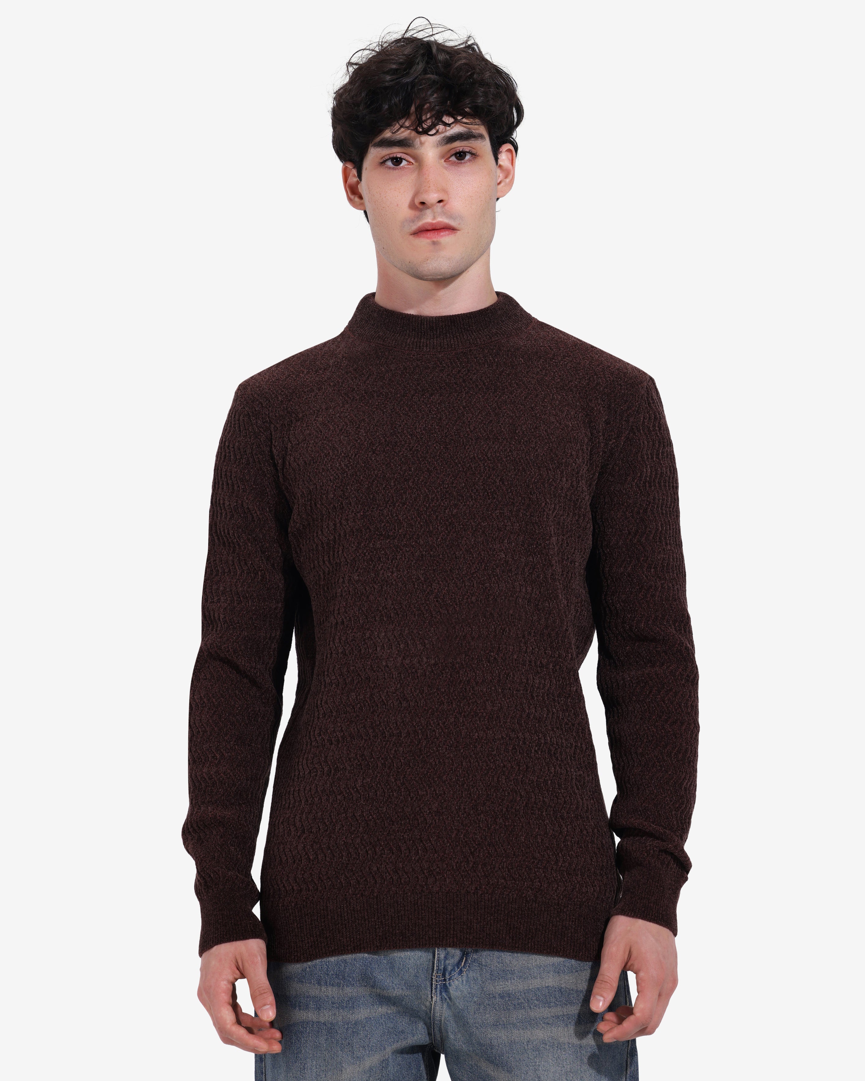 Pullover - Men - Plain