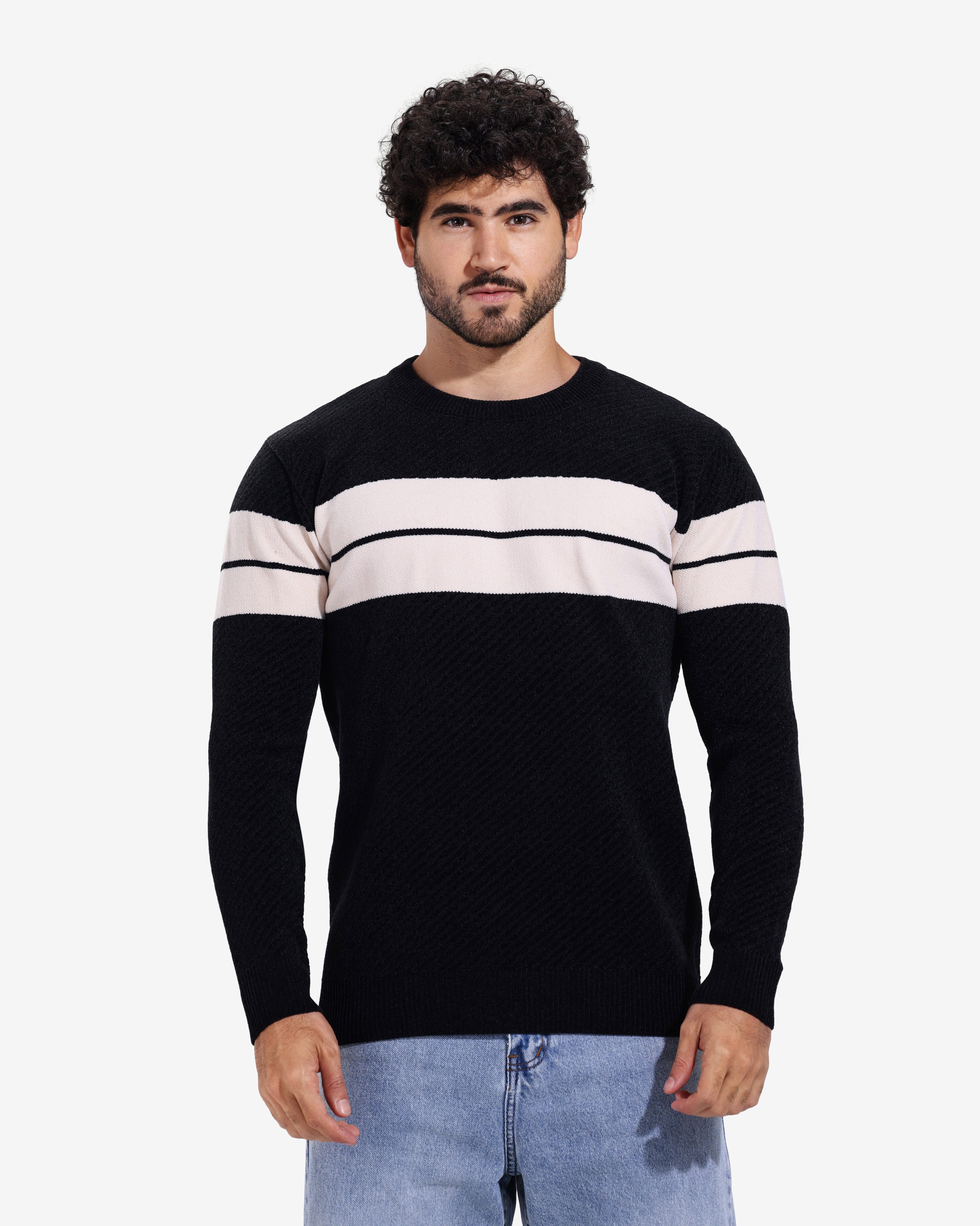 Pullover - Men - Striped