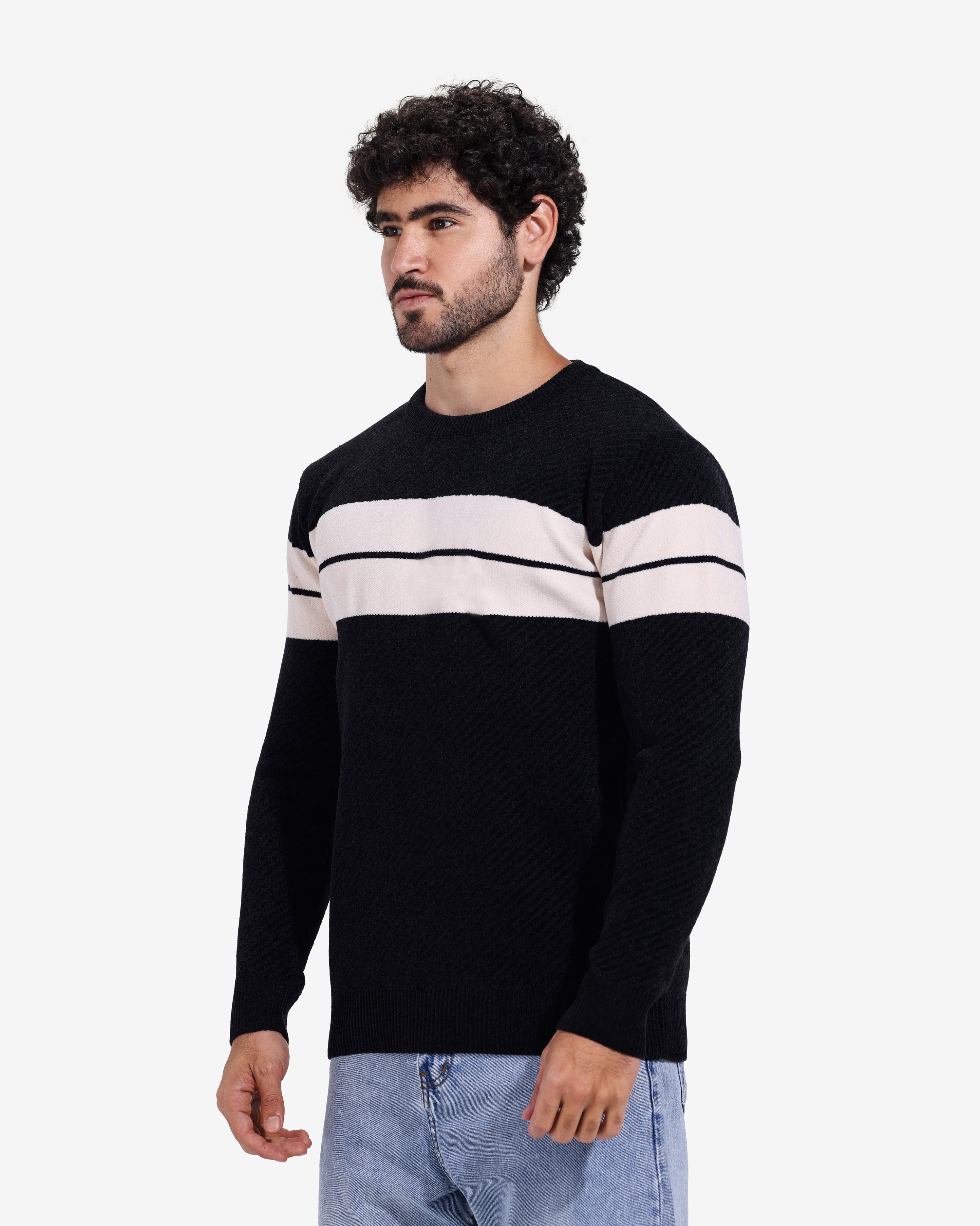 Pullover - Men - Striped