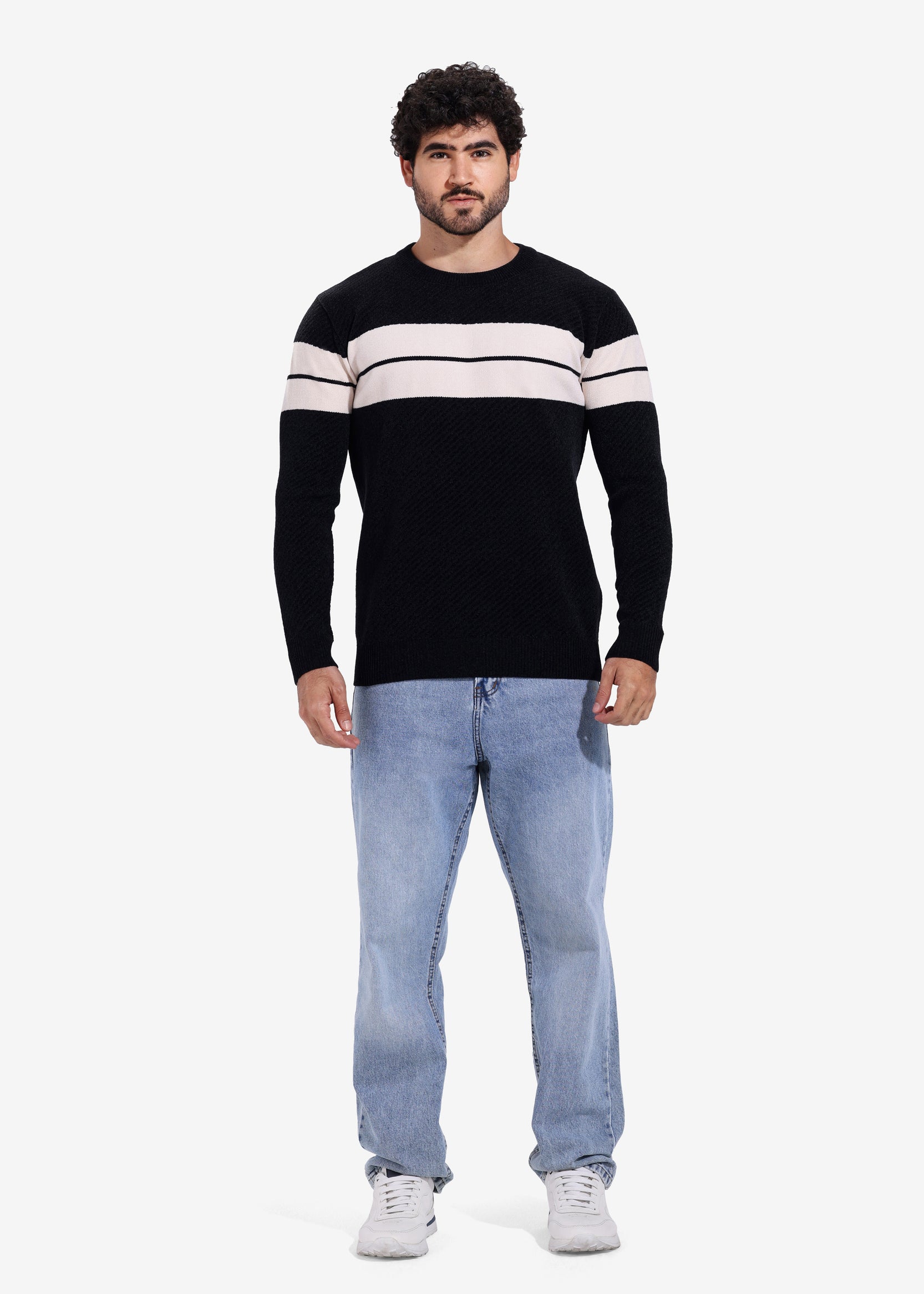 Pullover - Men - Striped