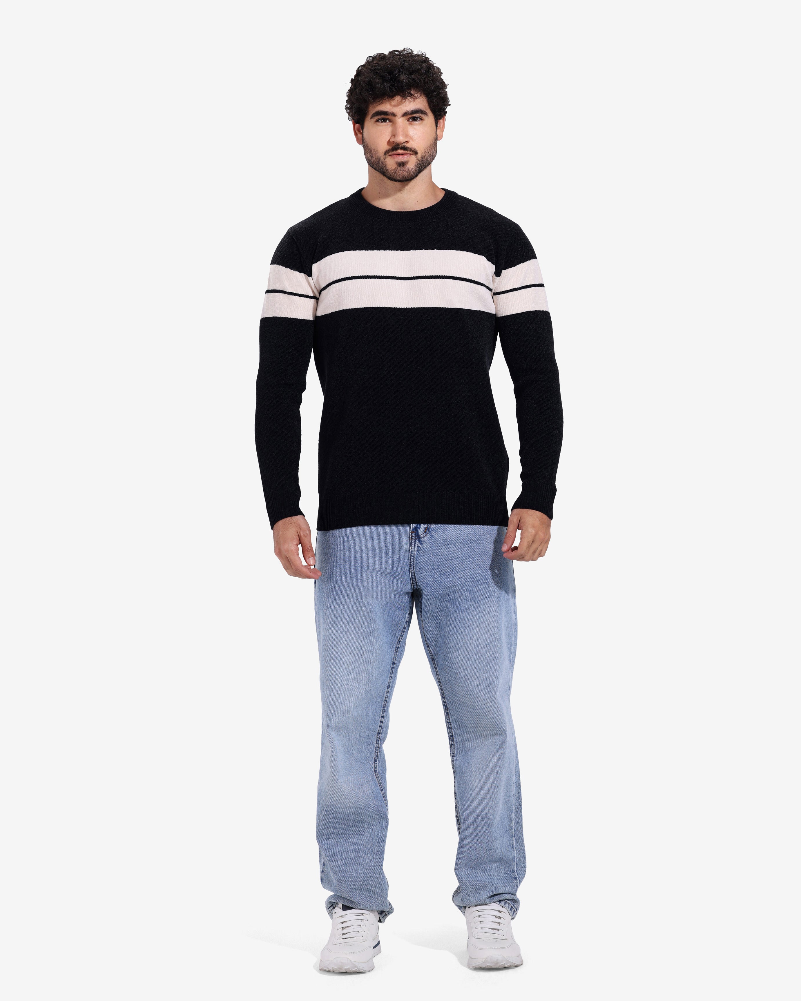 Pullover - Men - Striped