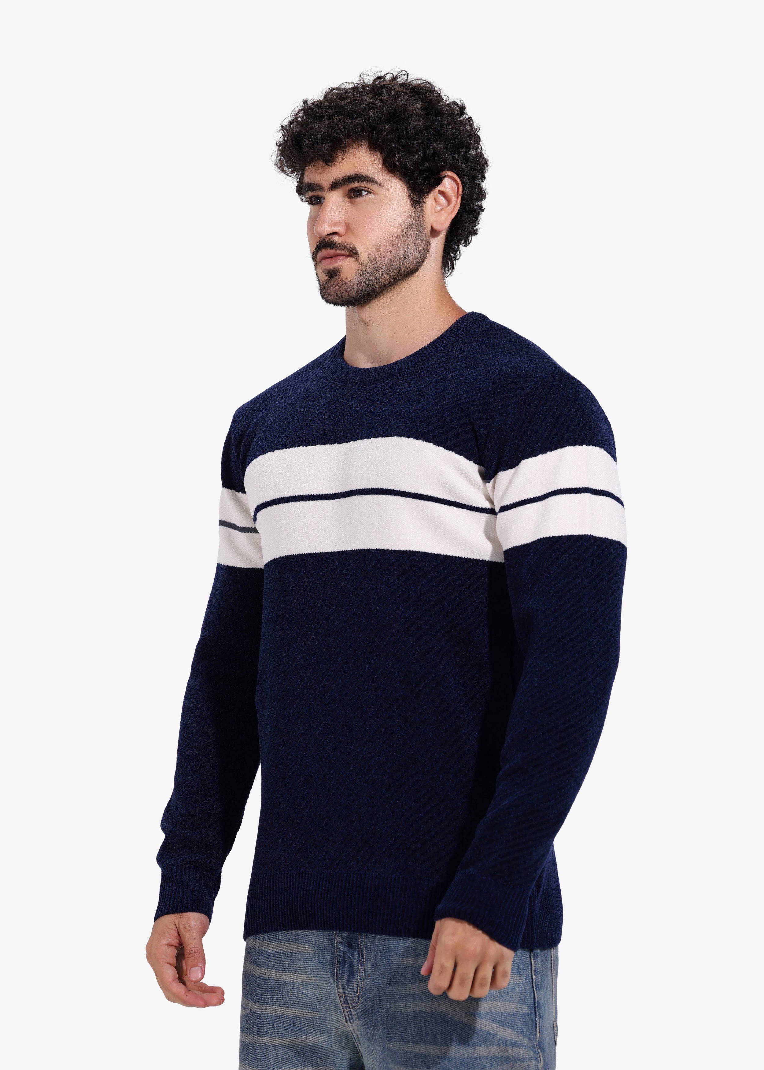 Pullover - Men - Striped