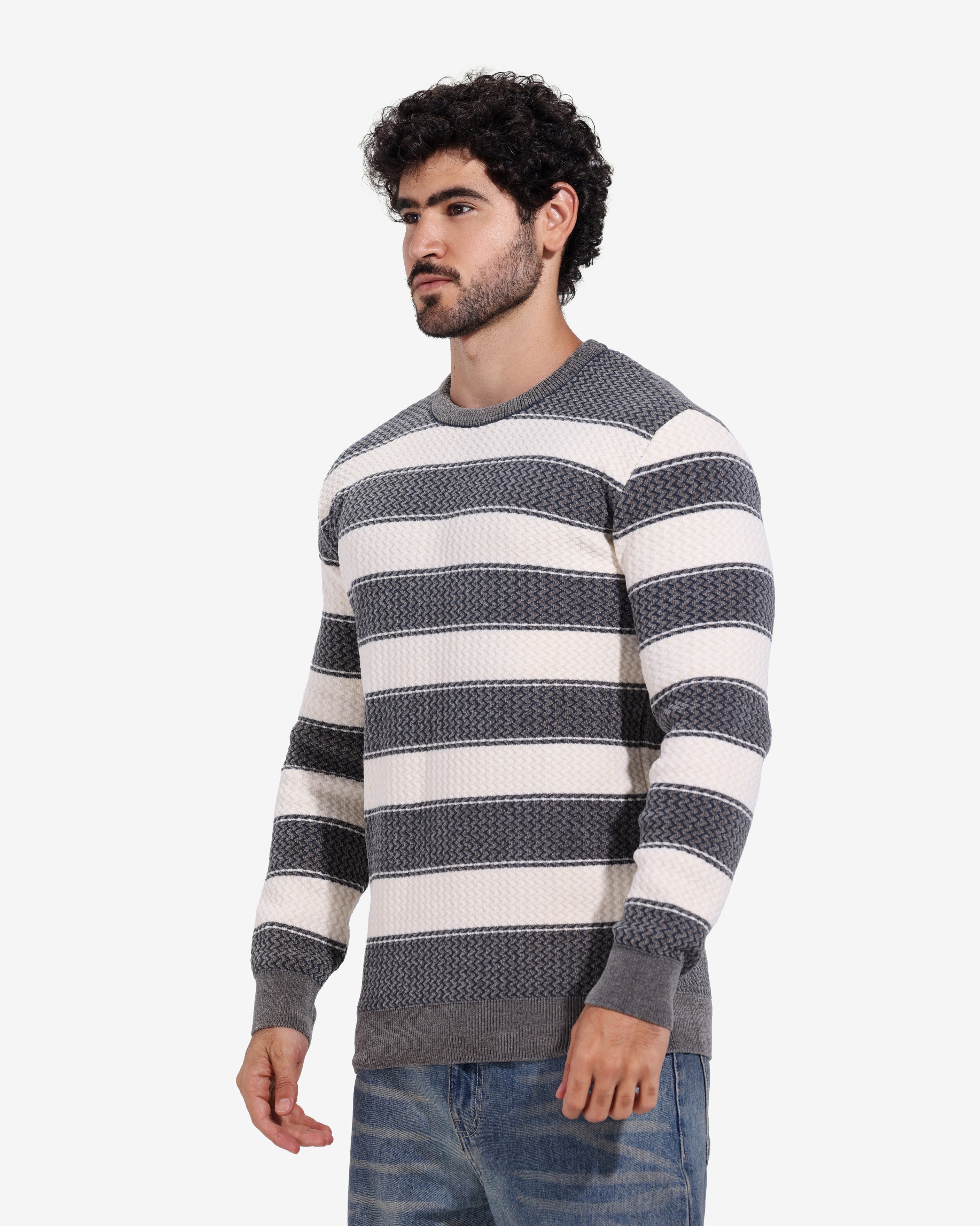 Pullover - Men - Striped