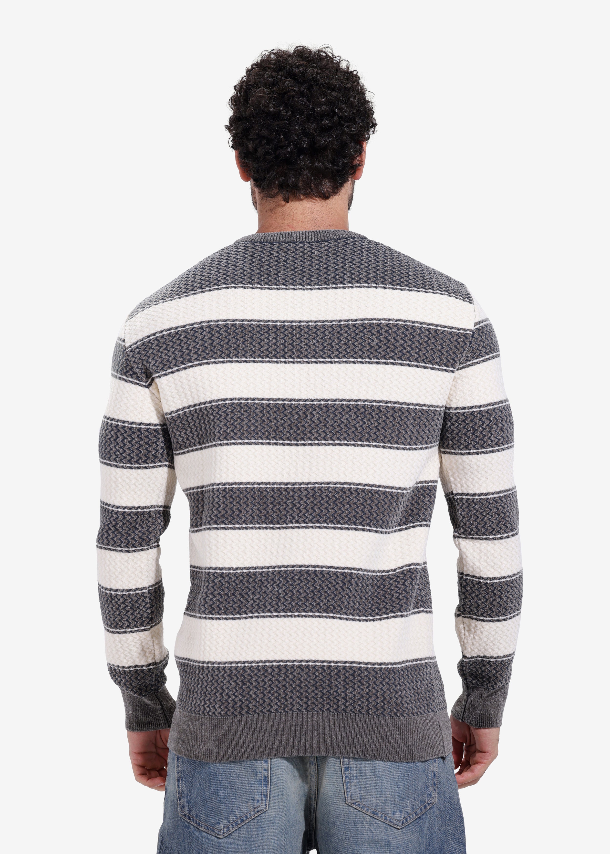 Pullover - Men - Striped