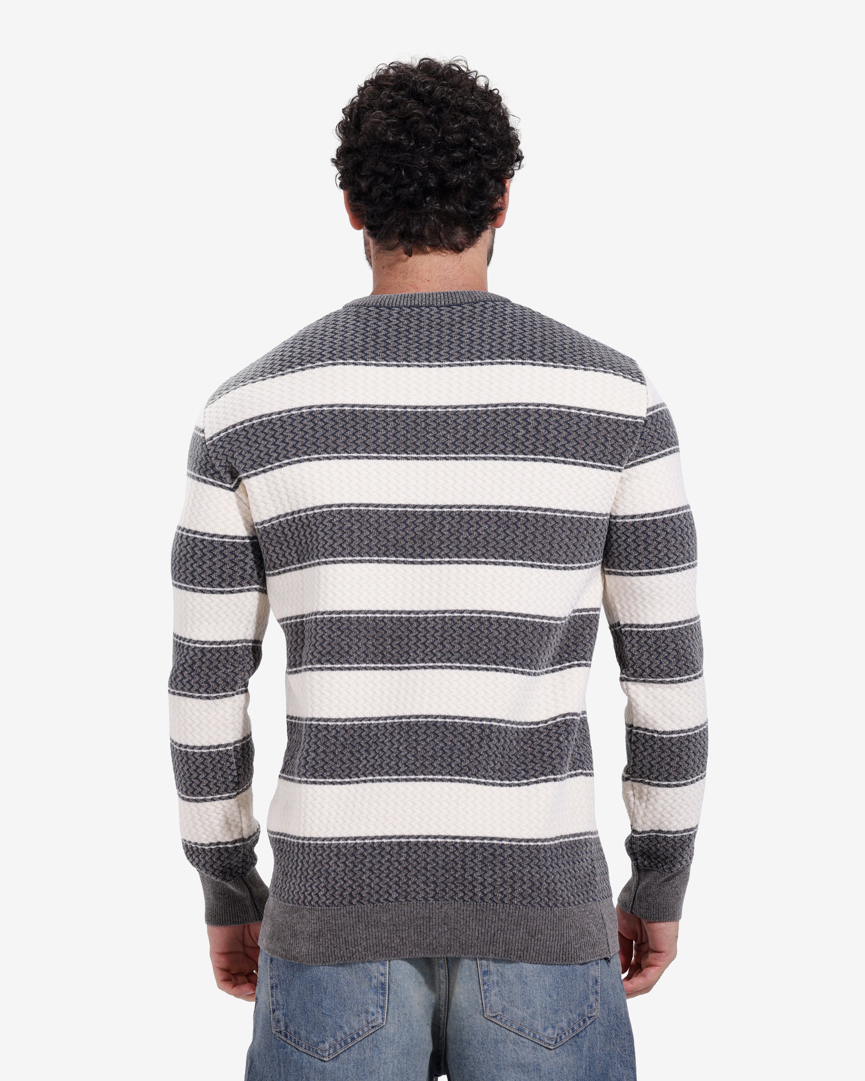 Pullover - Men - Striped