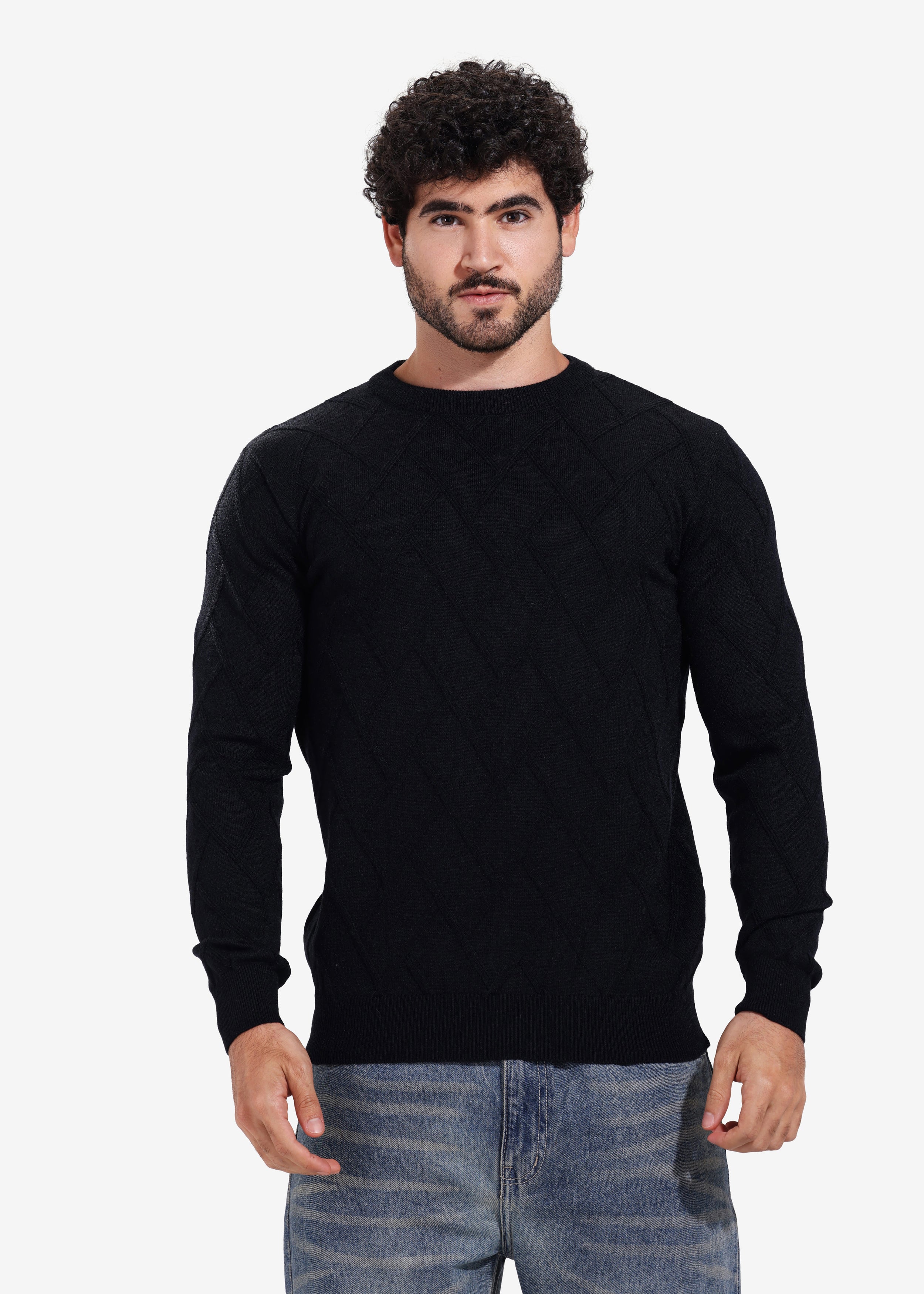 Pullover - Men - Plain