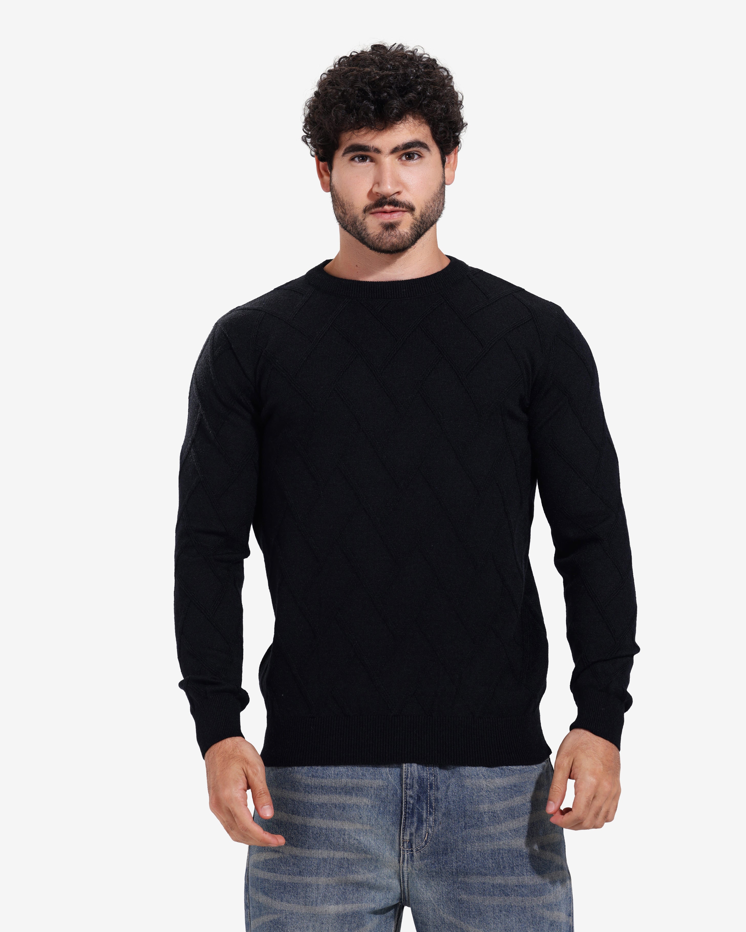 Pullover - Men - Plain