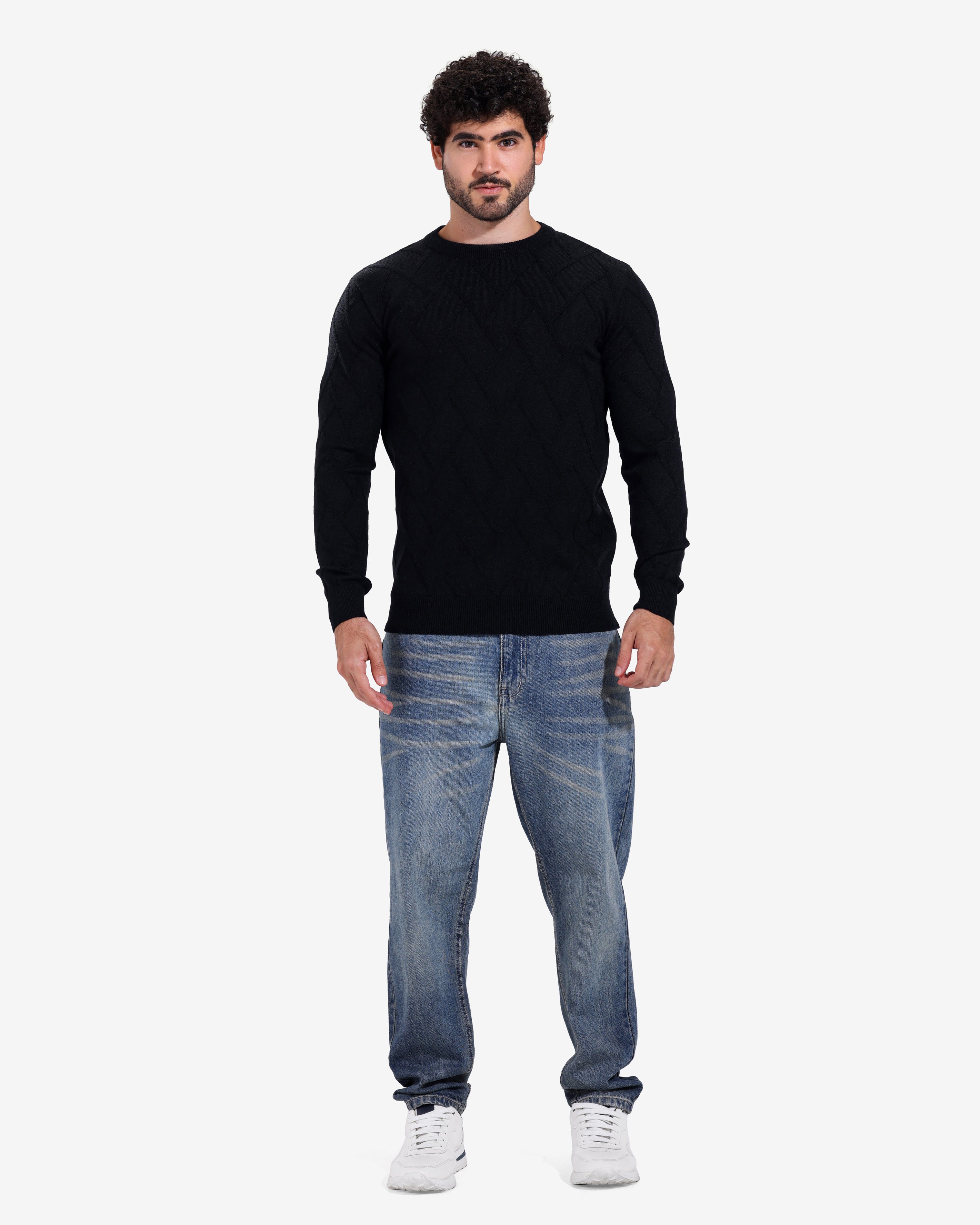 Pullover - Men - Plain