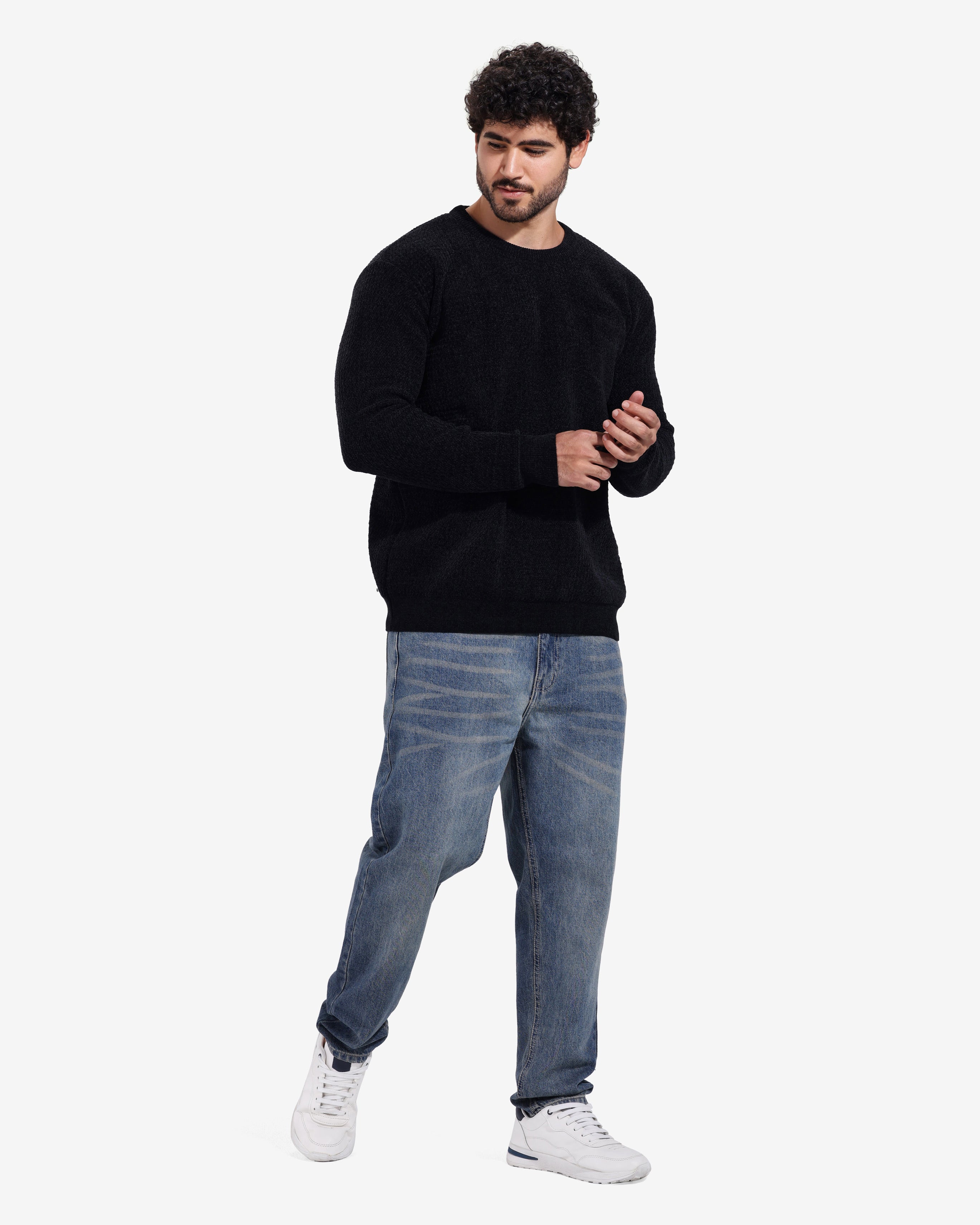 Pullover - Men - Plain