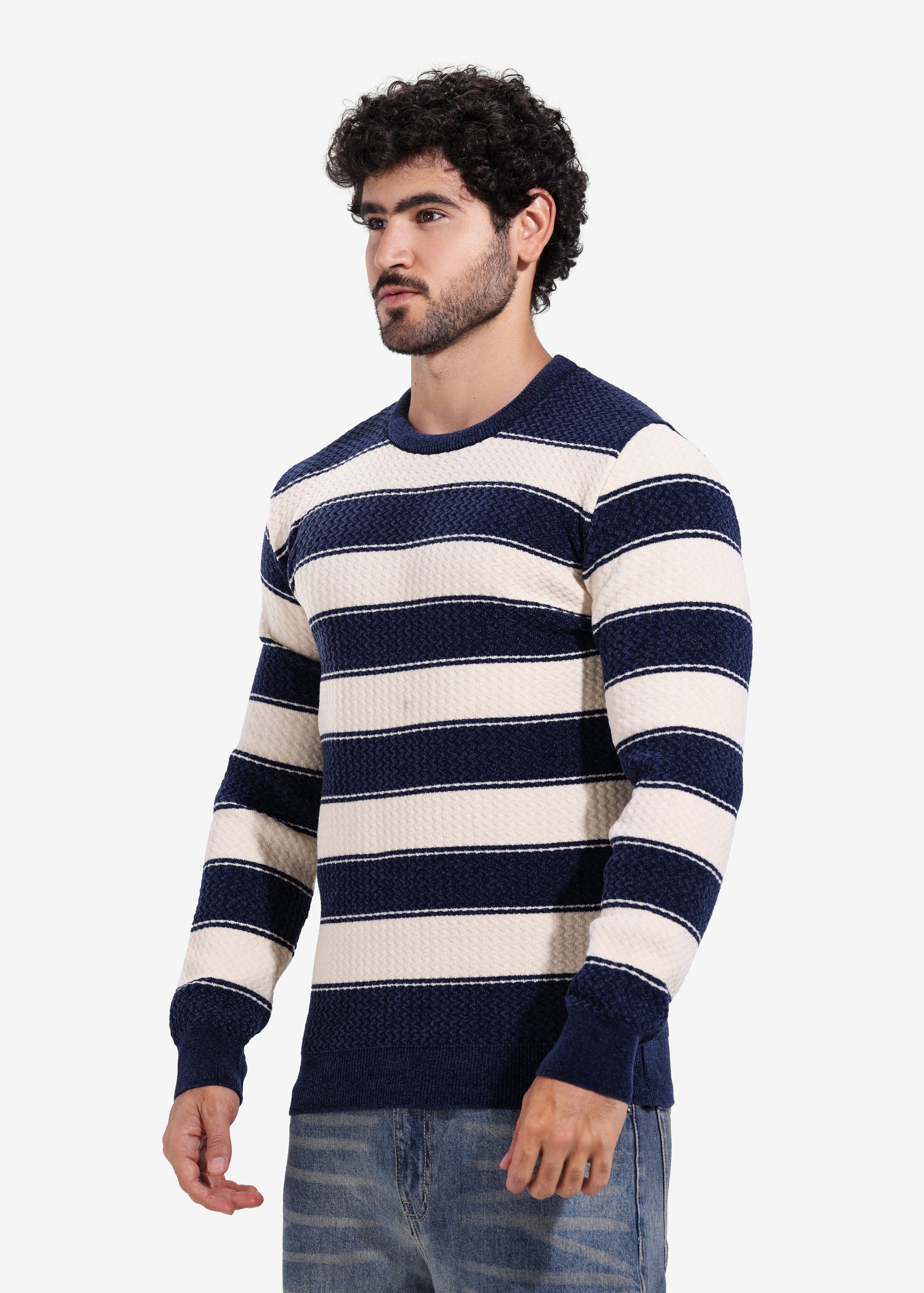 Pullover - Men - Striped