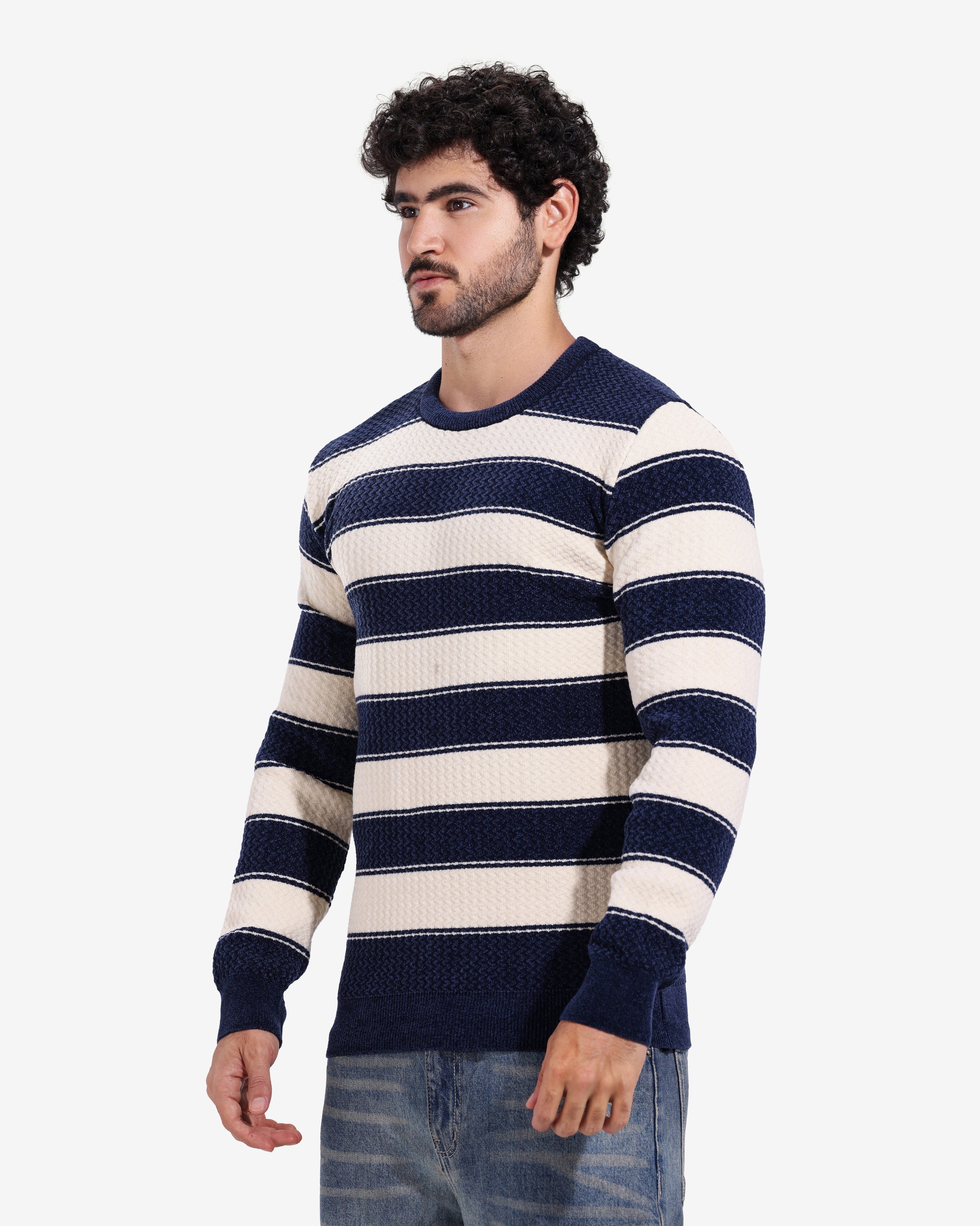 Pullover - Men - Striped