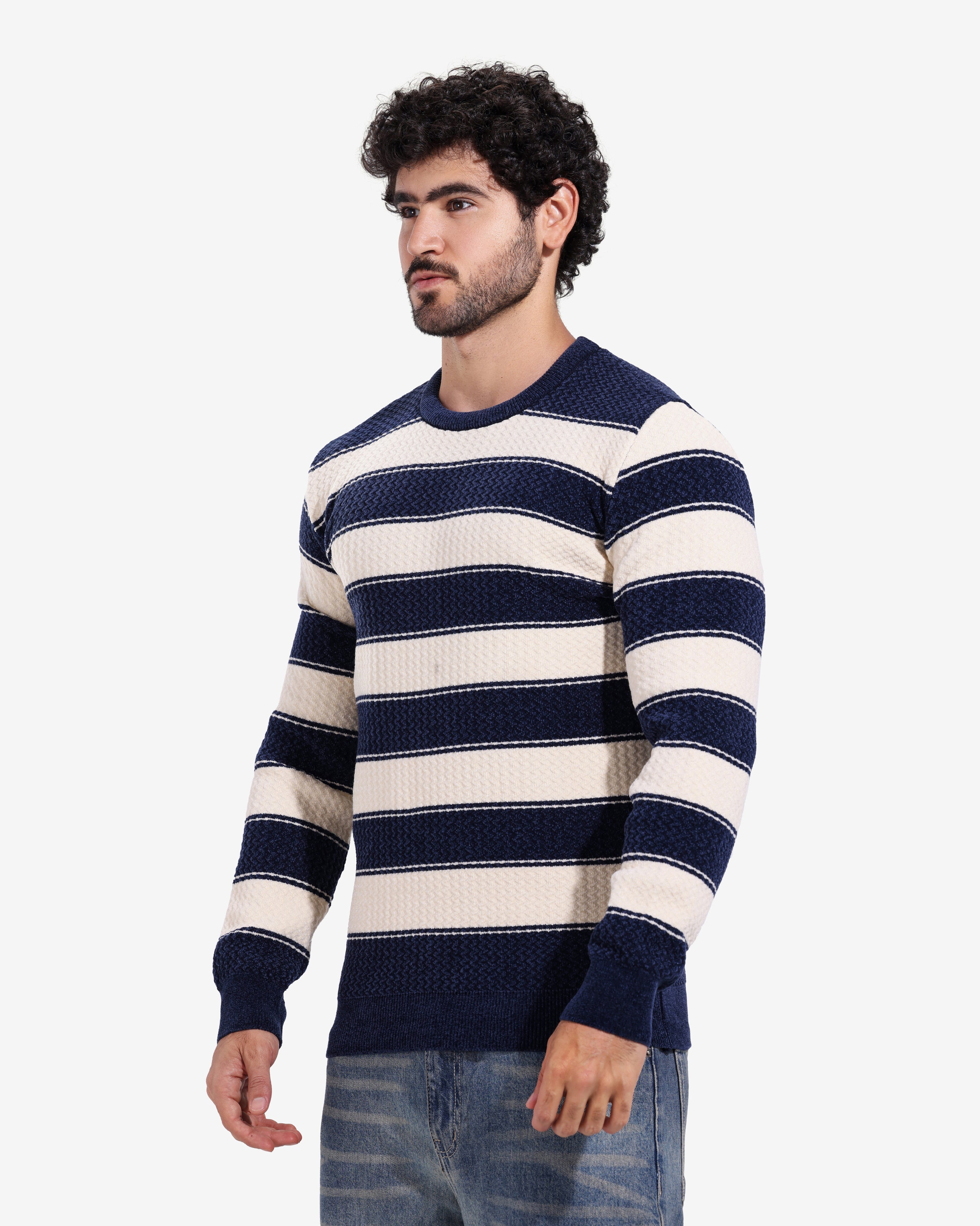 Pullover - Men - Striped