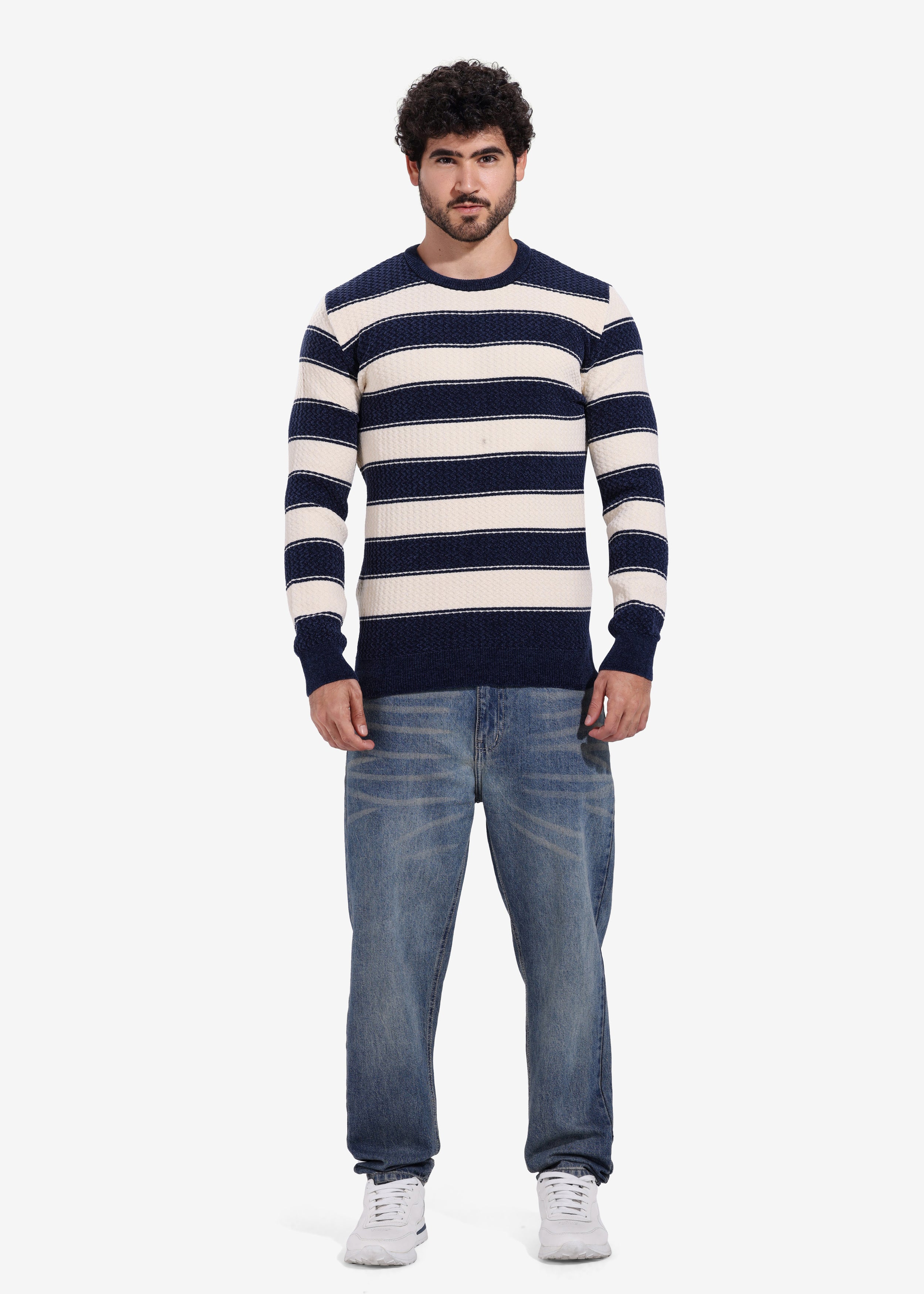 Pullover - Men - Striped