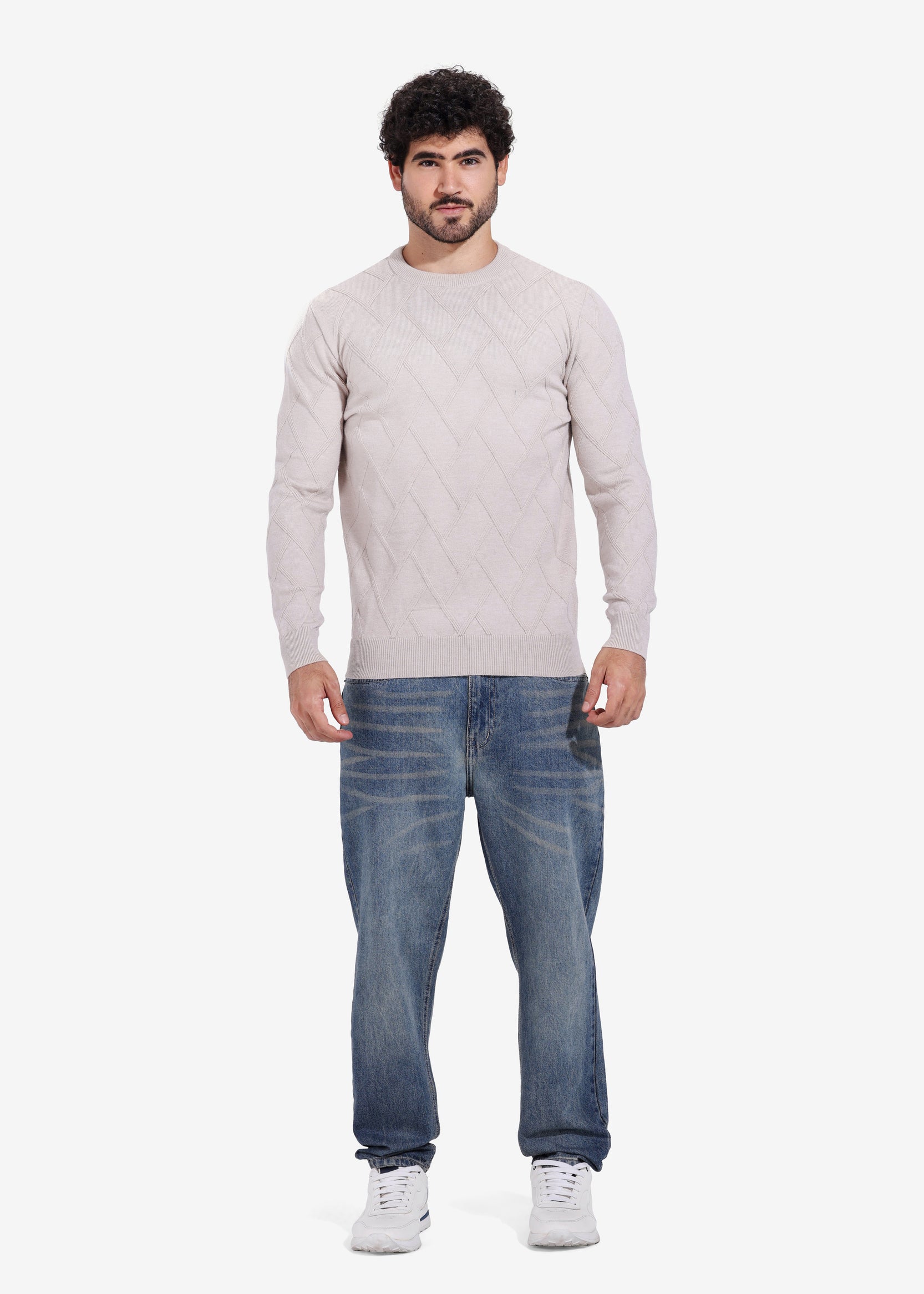 Pullover - Men - Plain