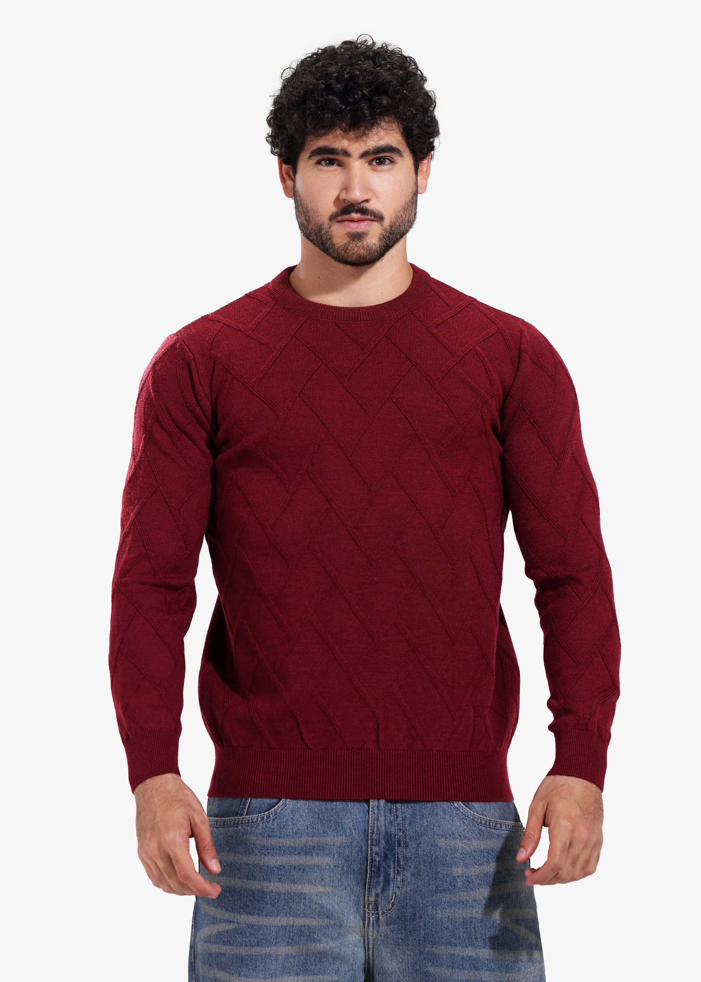 Pullover - Men - Plain