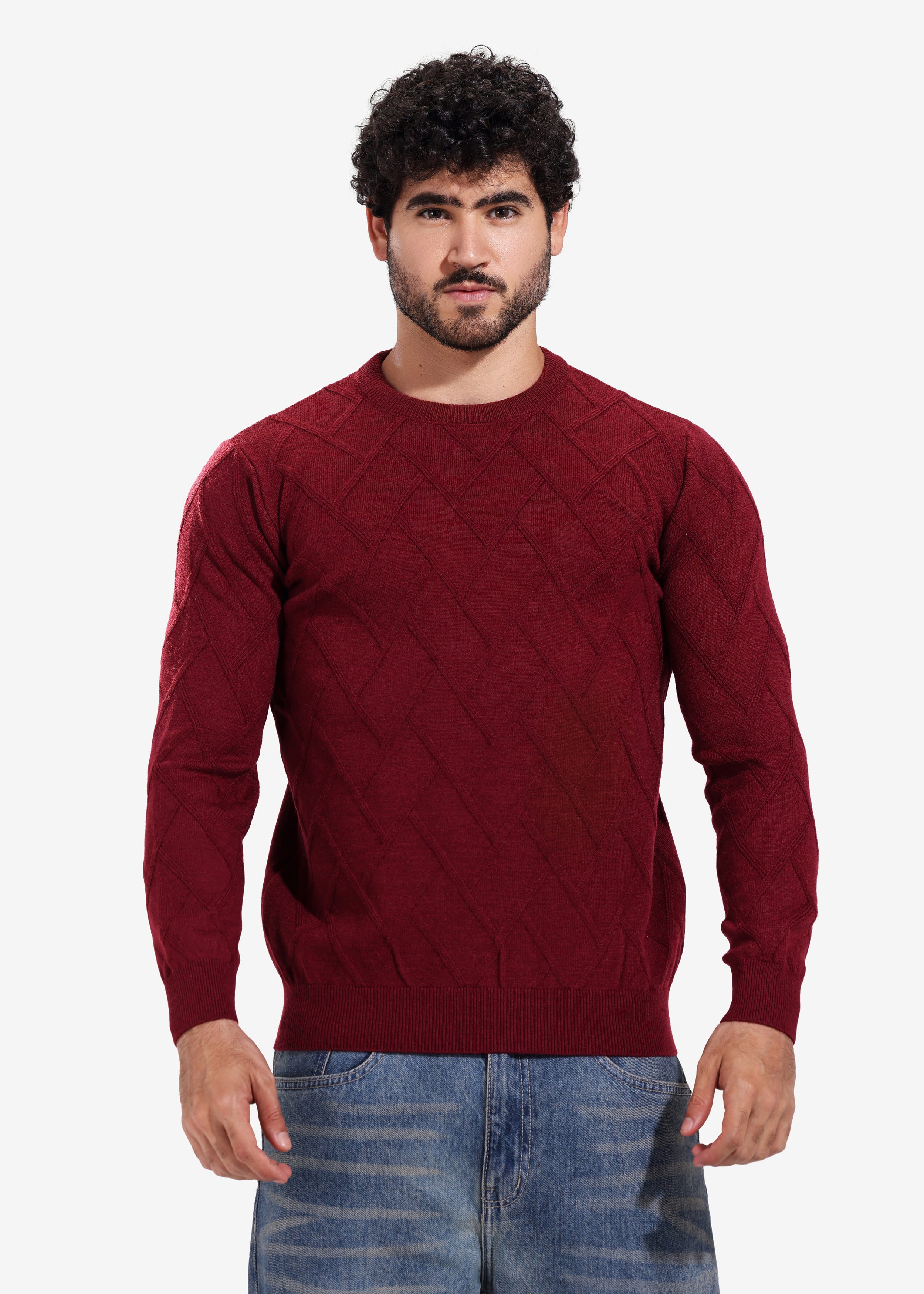 Pullover - Men - Plain