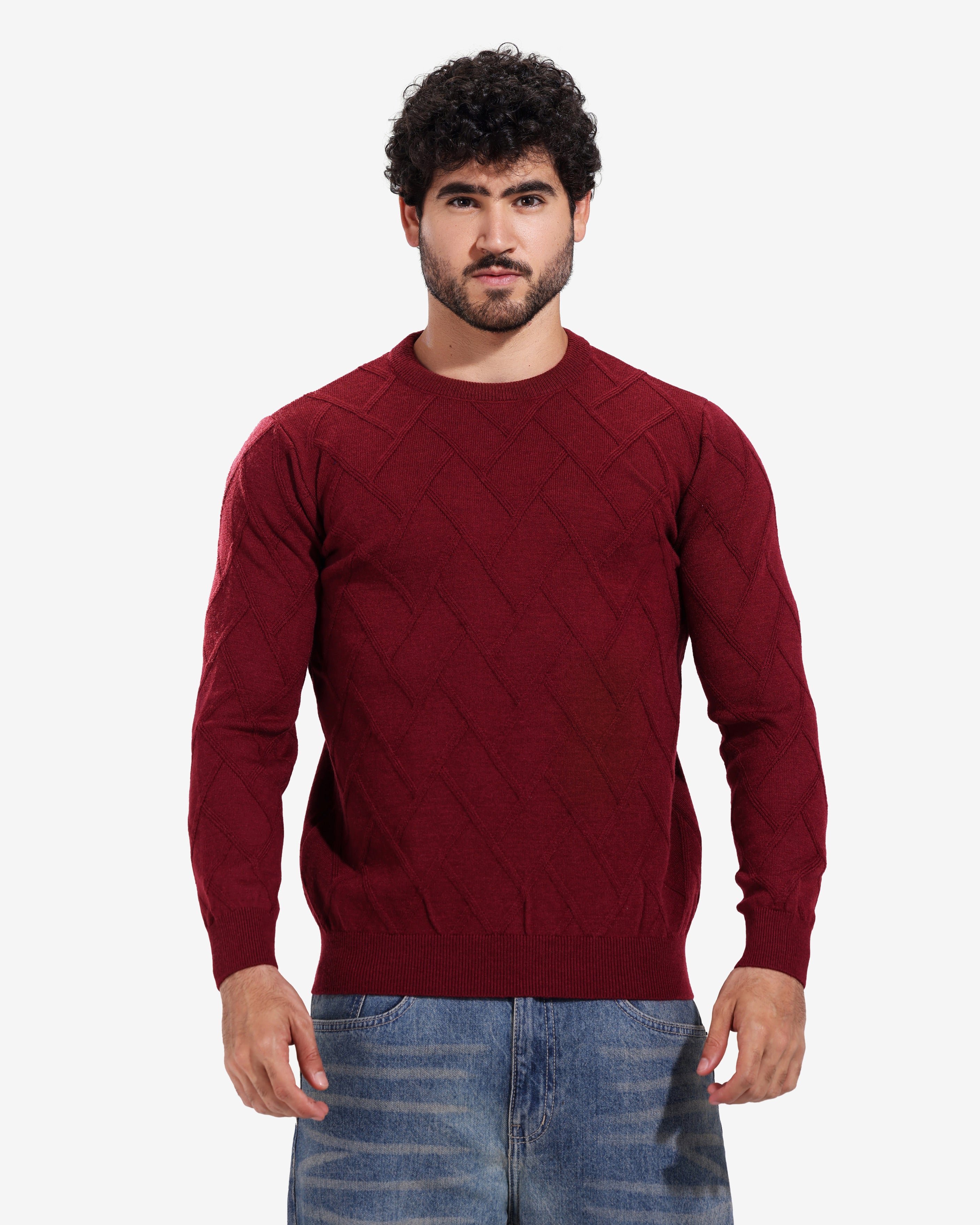 Pullover - Men - Plain