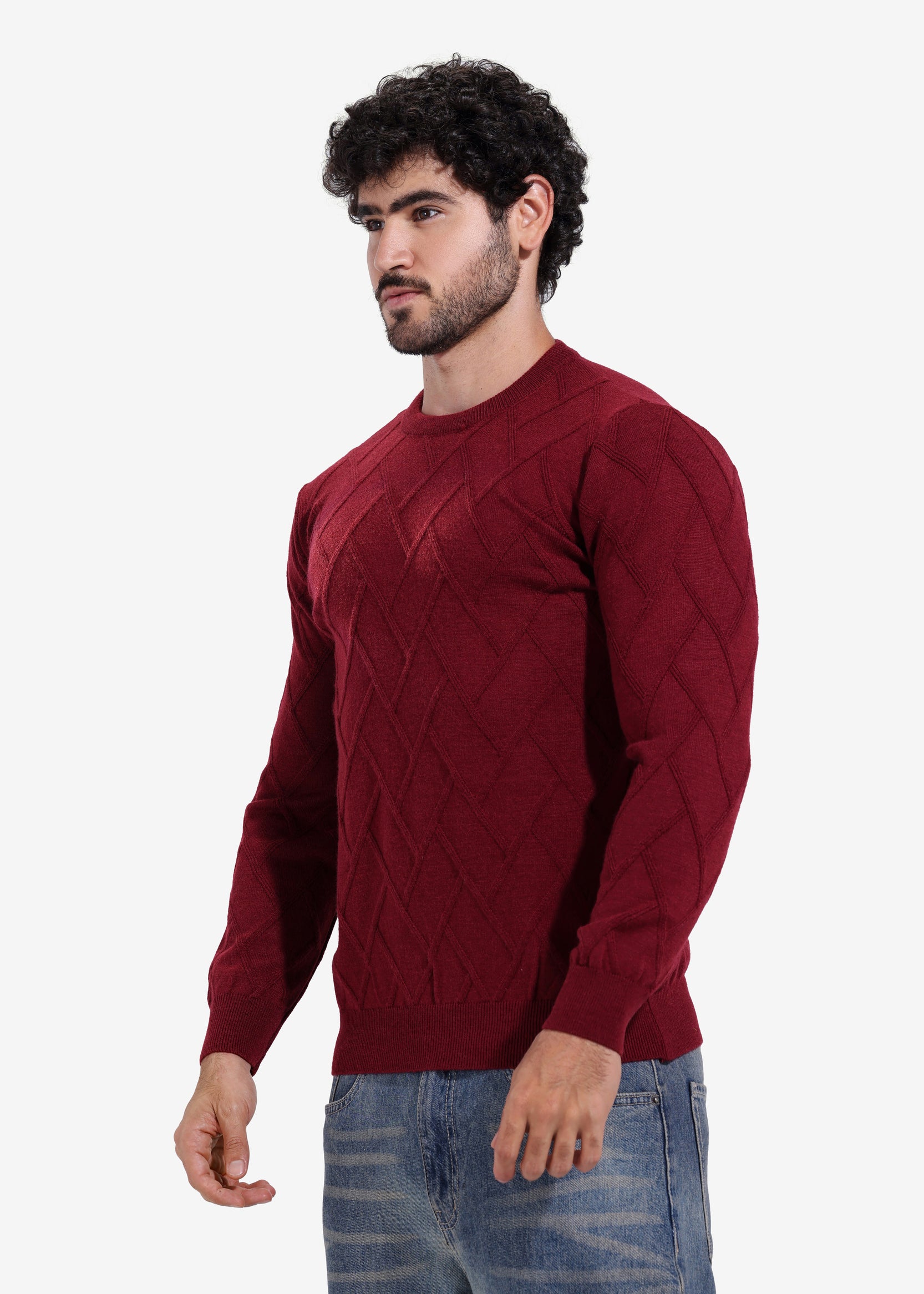 Pullover - Men - Plain