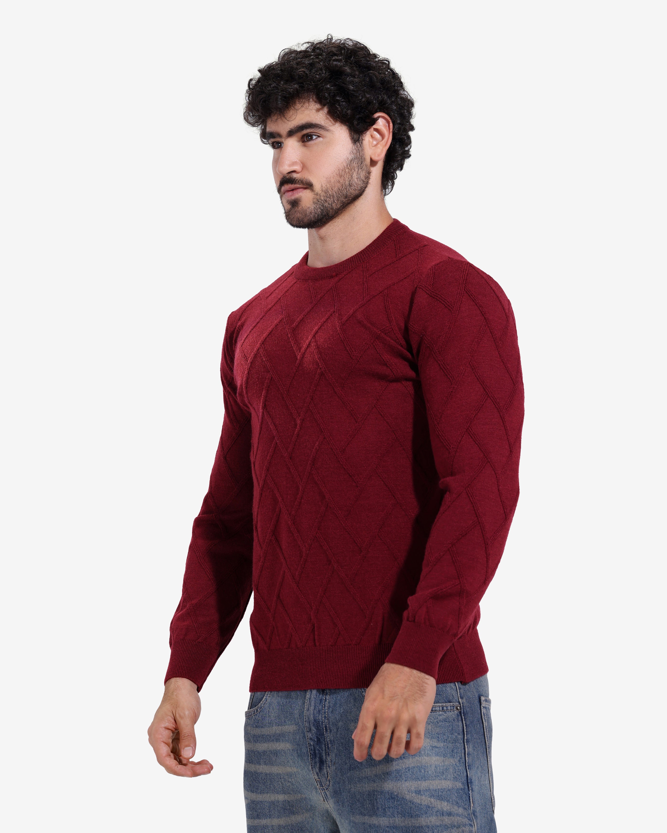 Pullover - Men - Plain