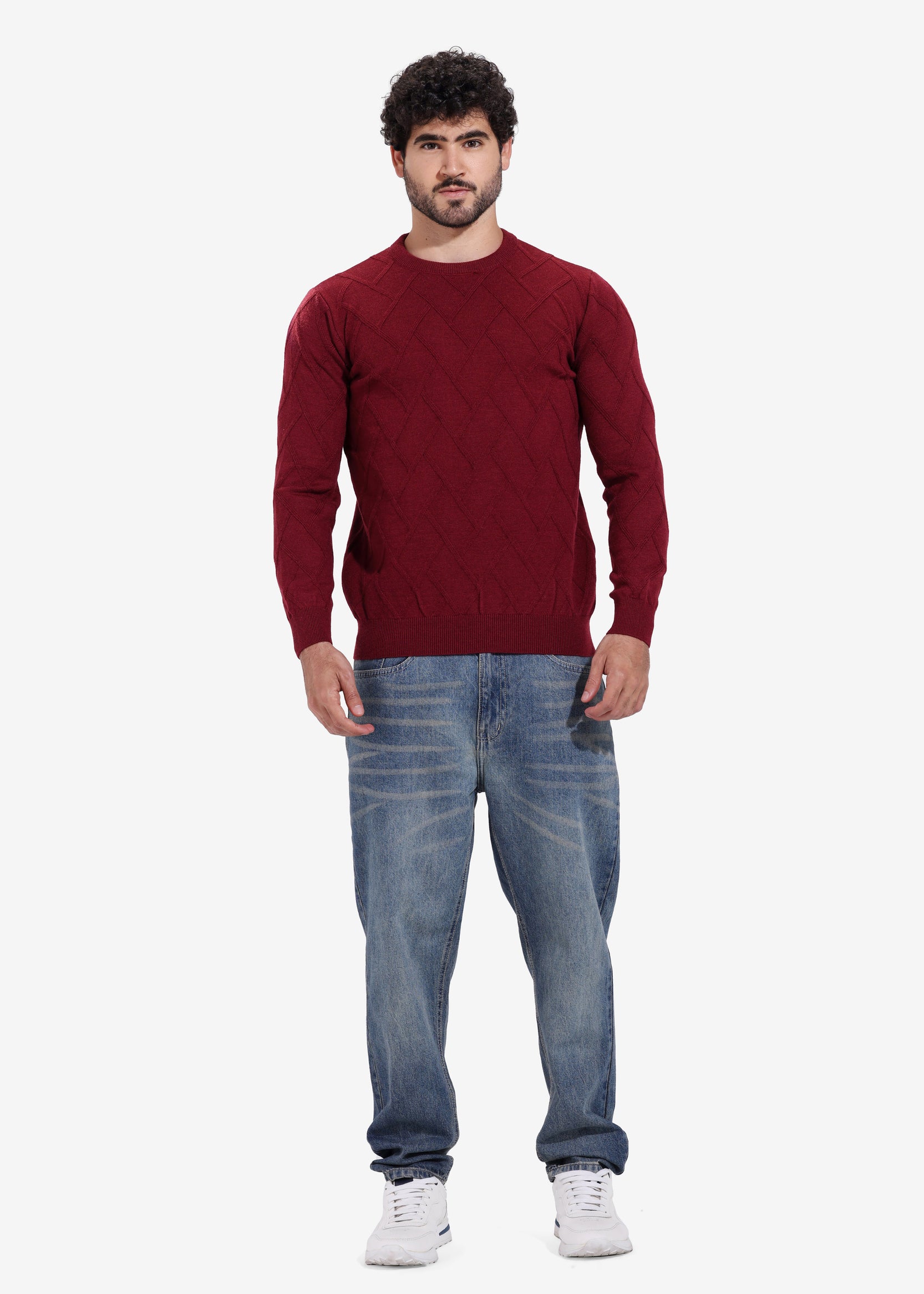 Pullover - Men - Plain
