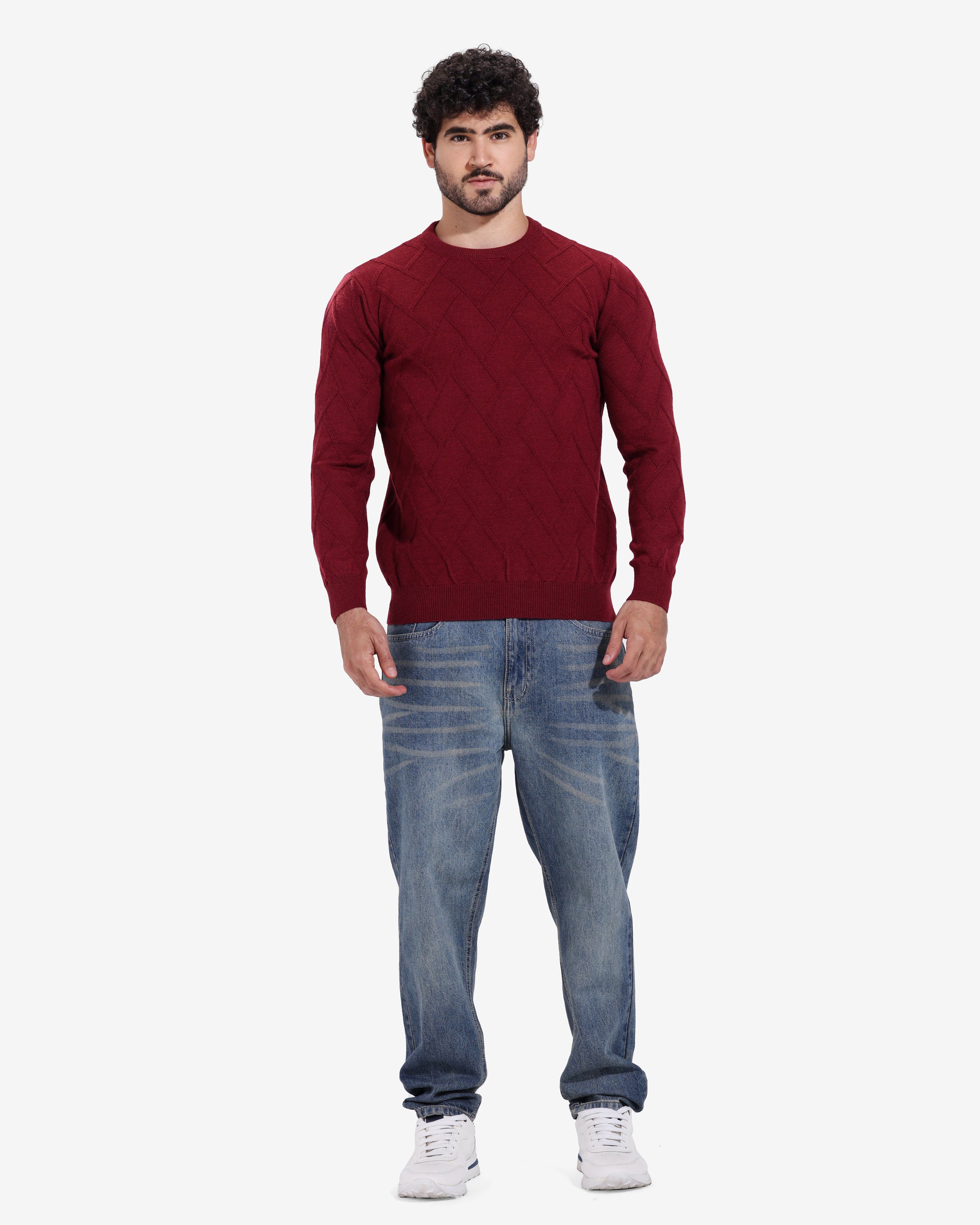 Pullover - Men - Plain