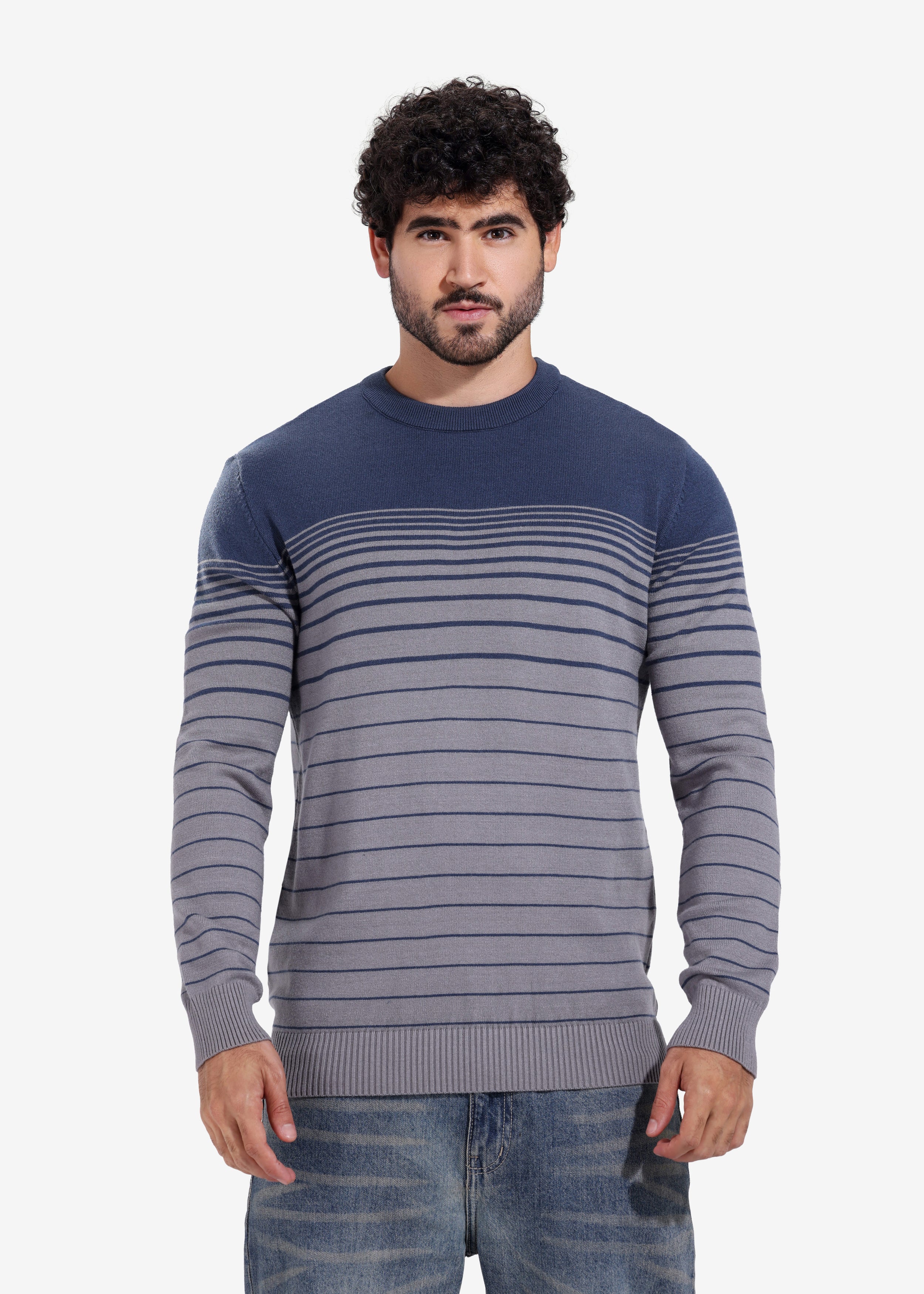 Pullover - Men - Striped