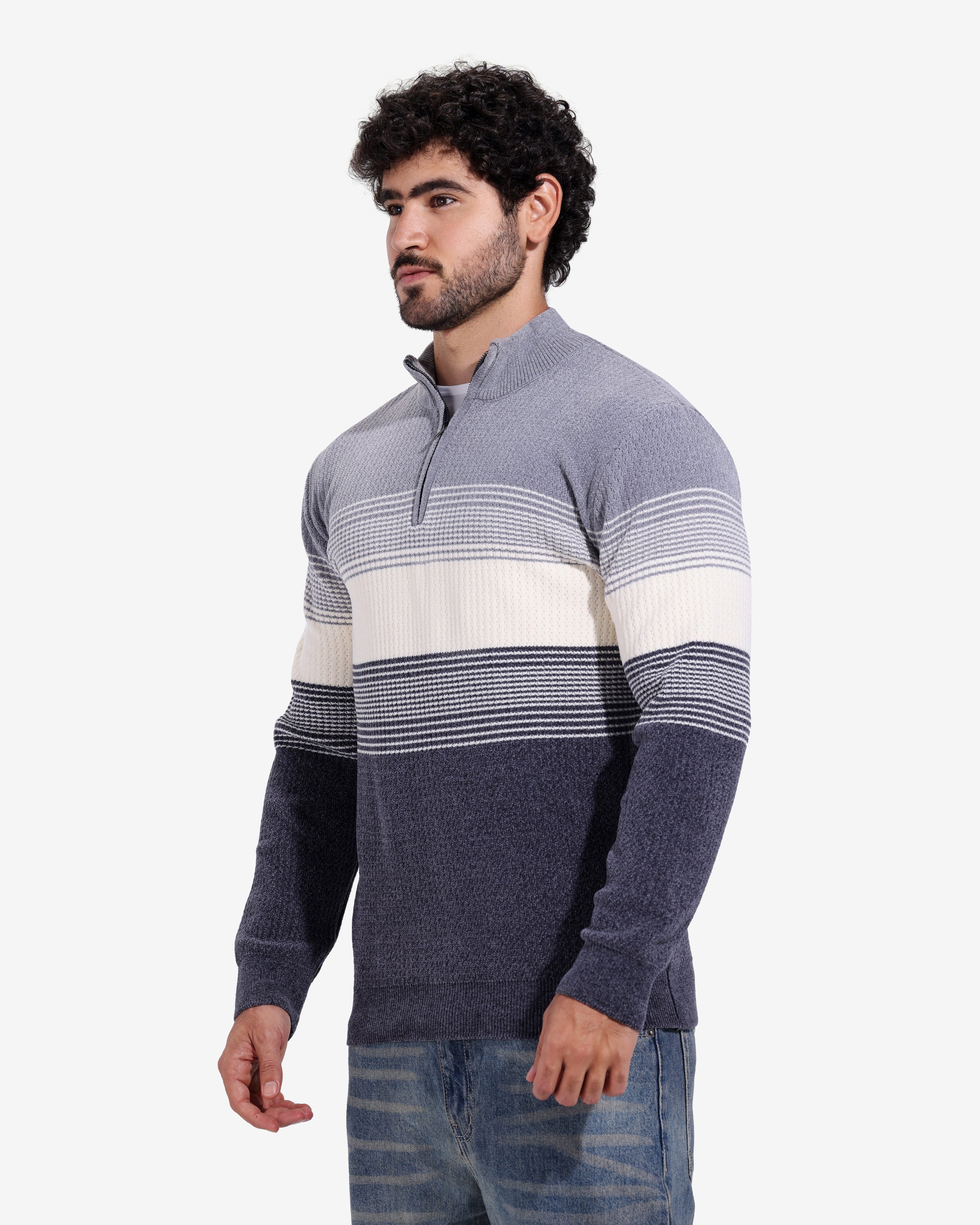 Pullover - Men - Striped