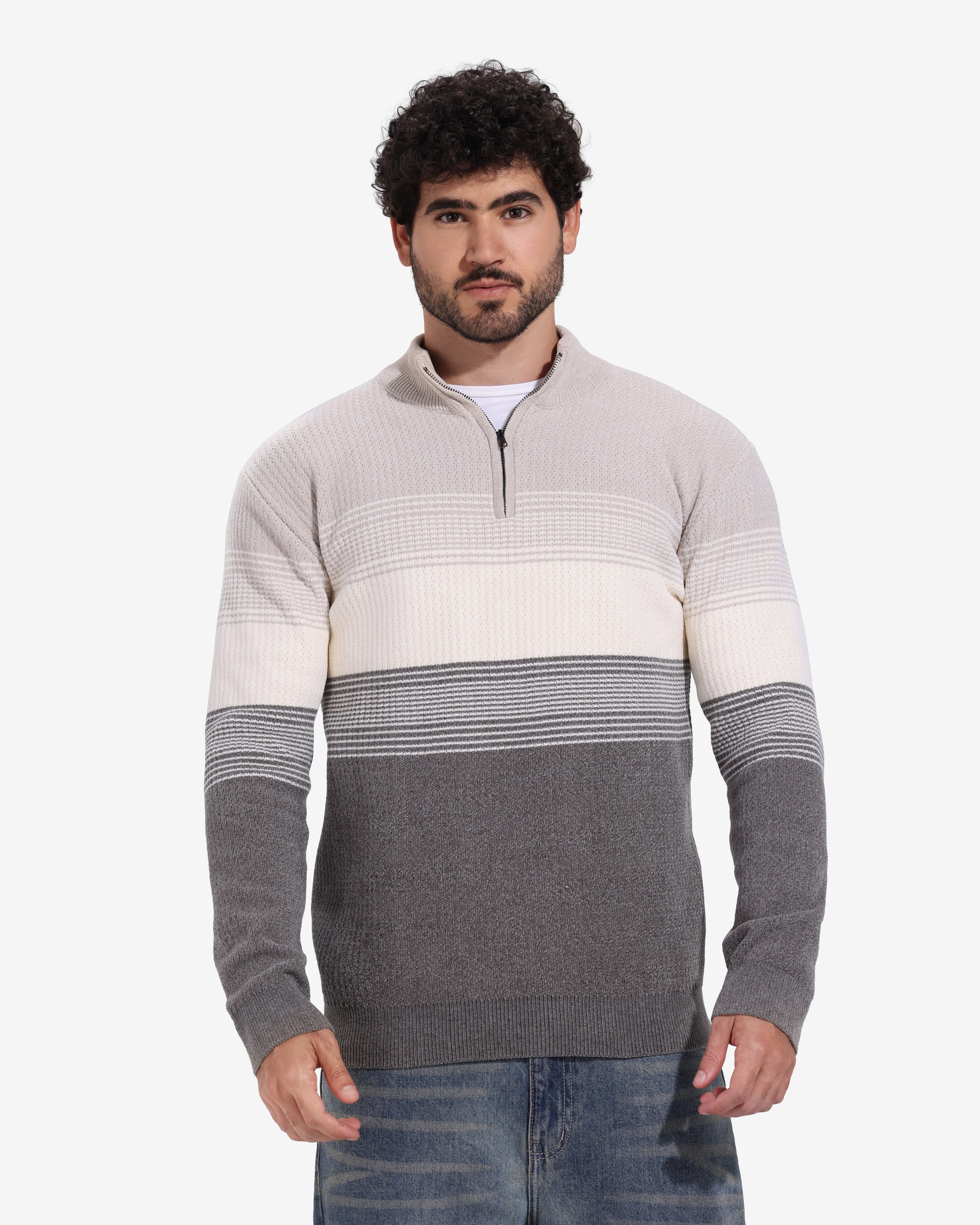 Pullover - Men - Striped