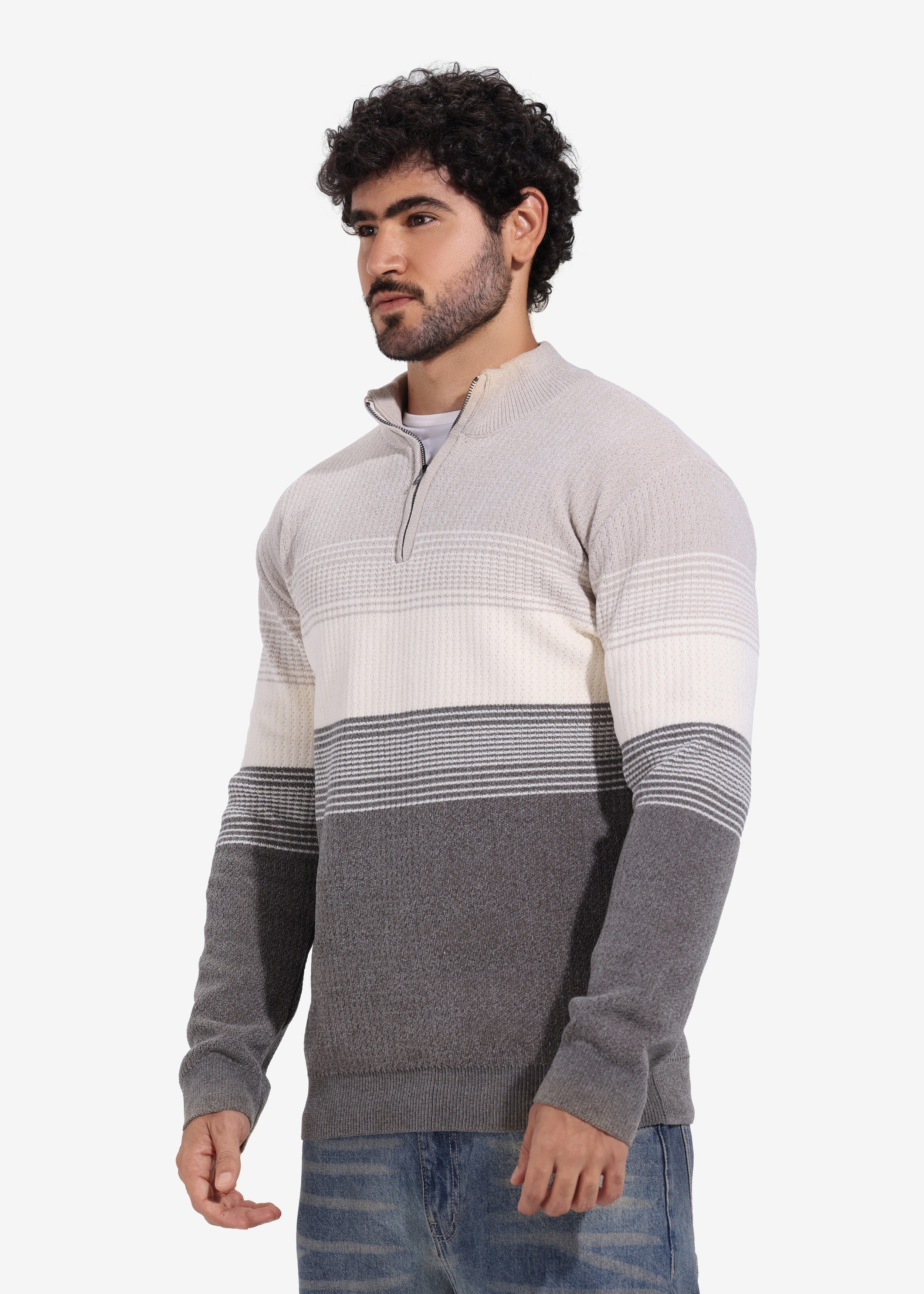 Pullover - Men - Striped