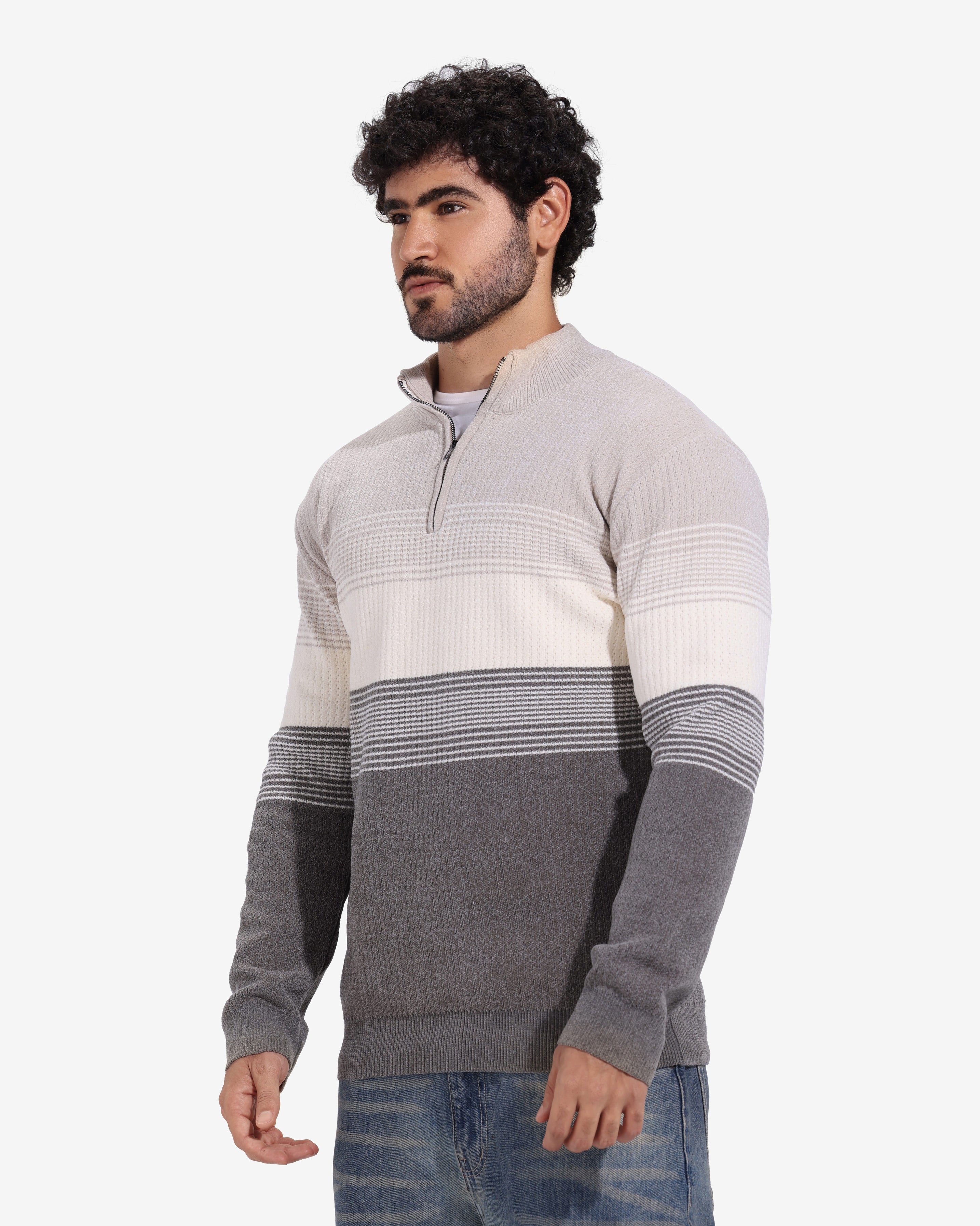 Pullover - Men - Striped