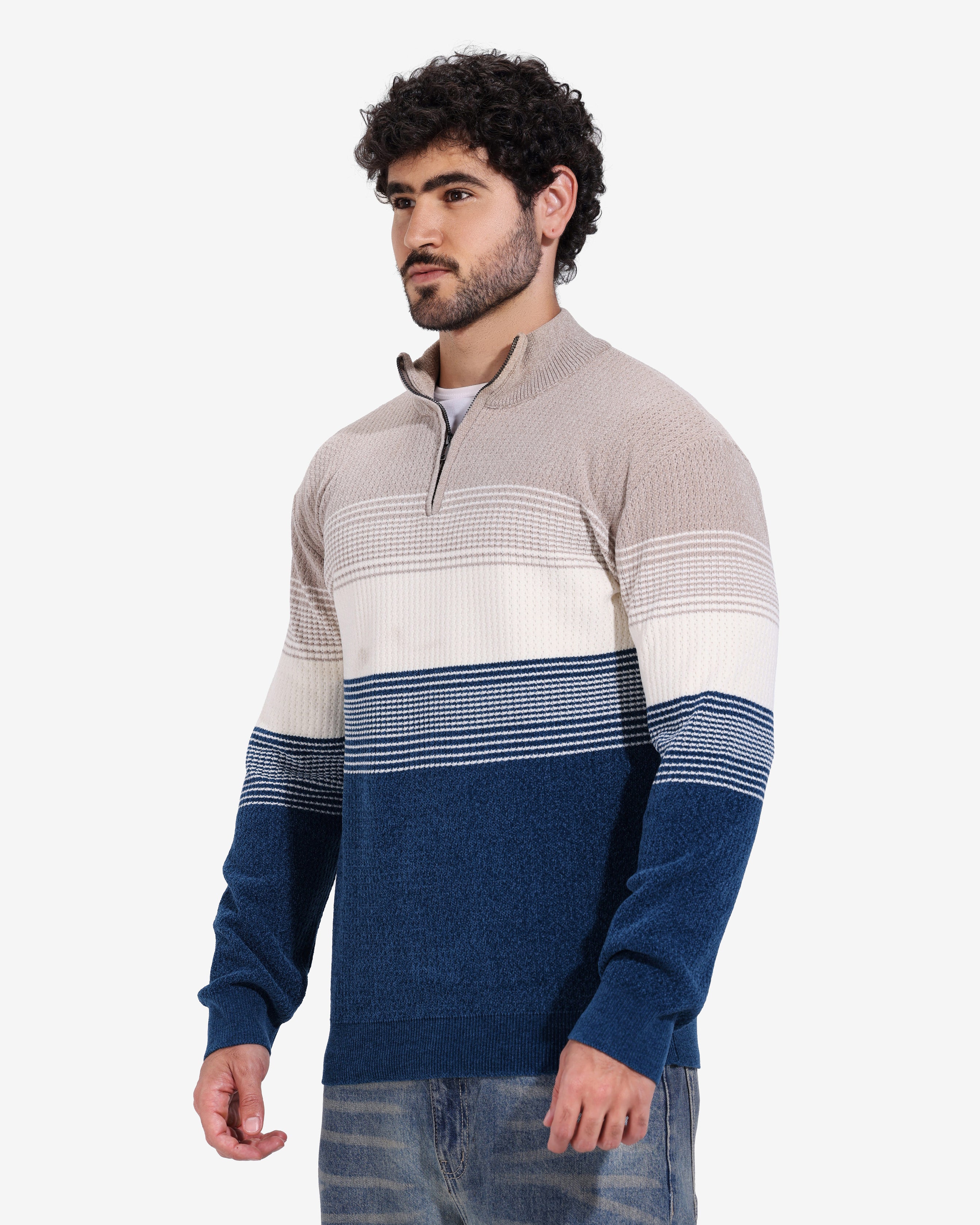 Pullover - Men - Striped