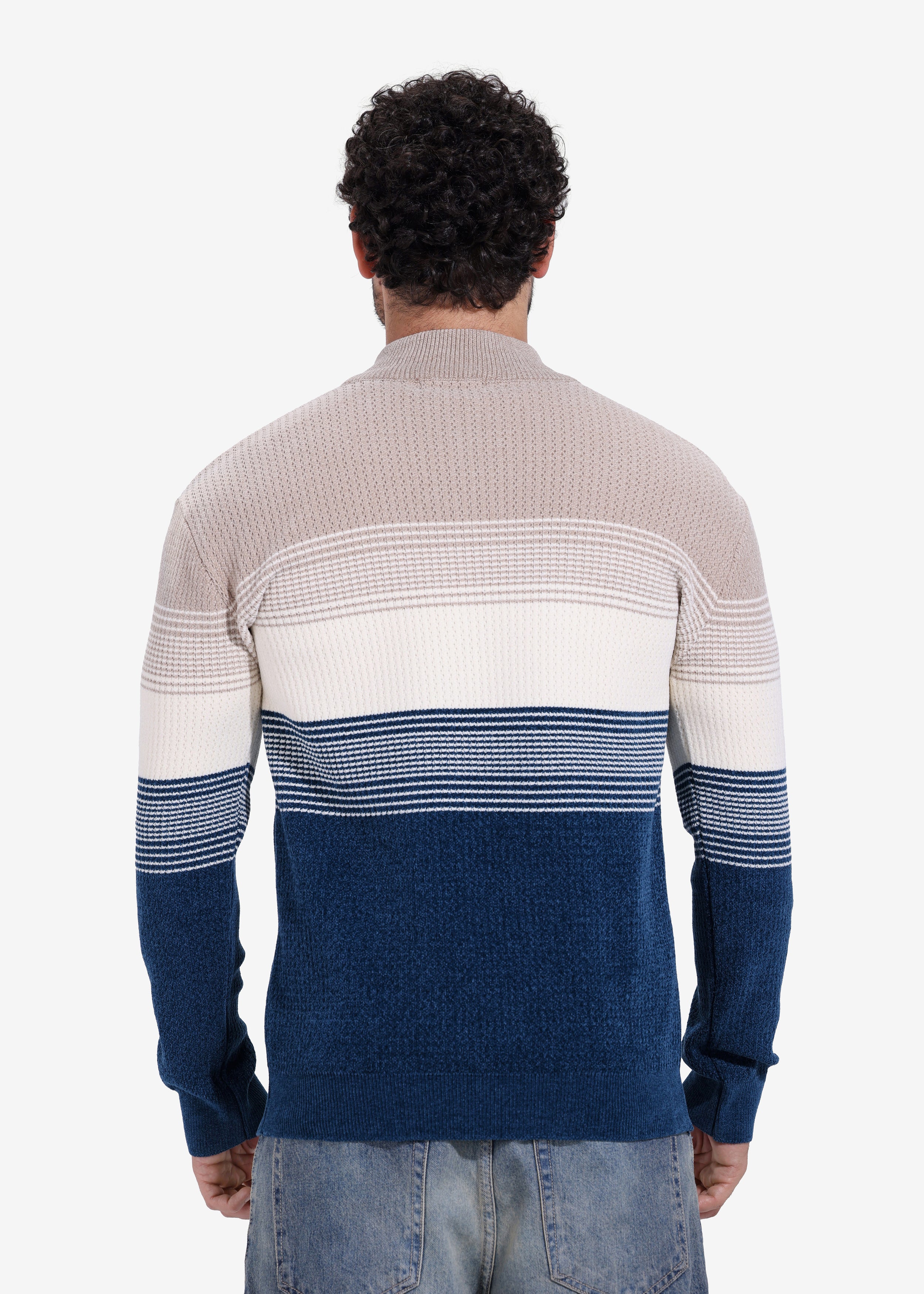 Pullover - Men - Striped
