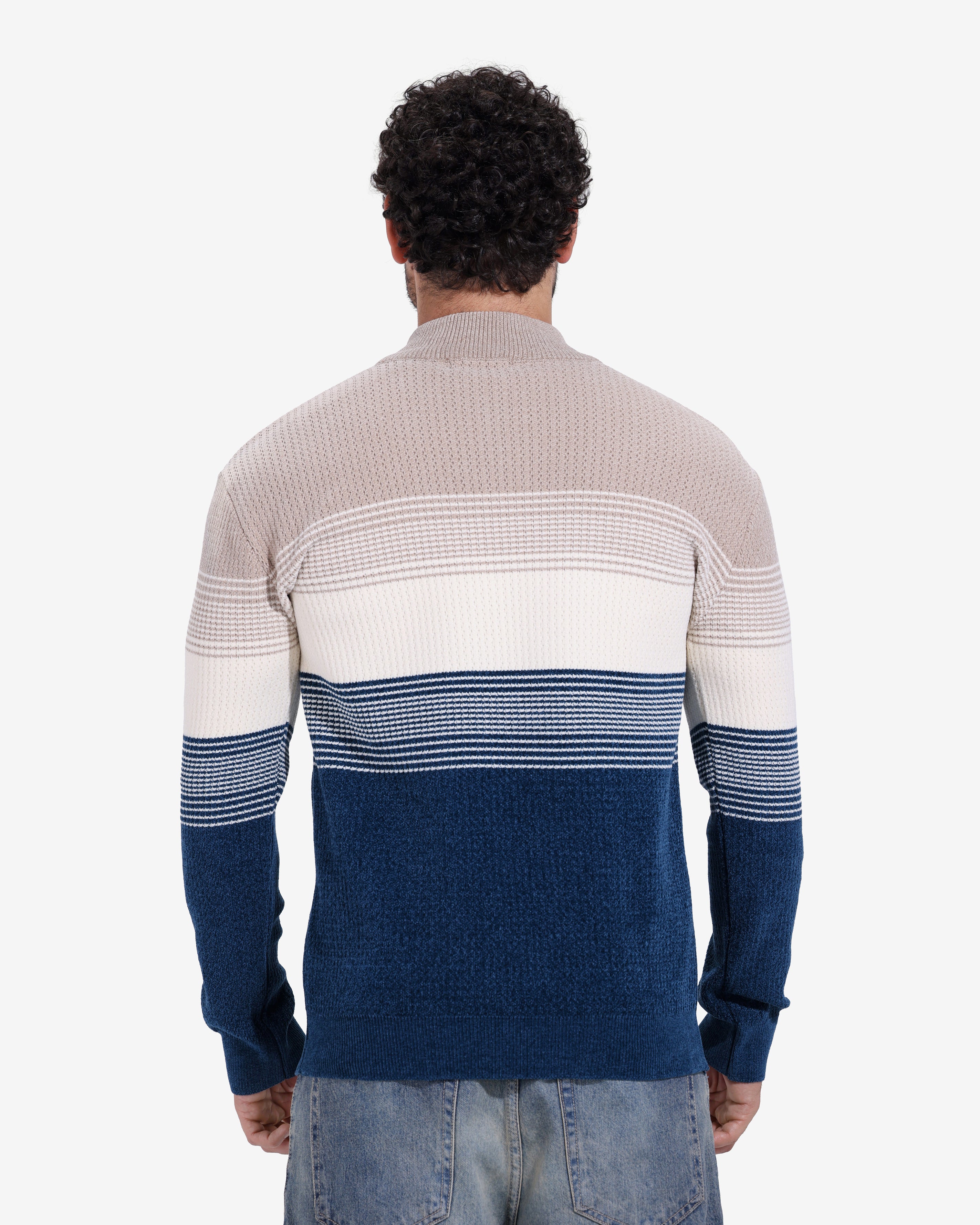 Pullover - Men - Striped