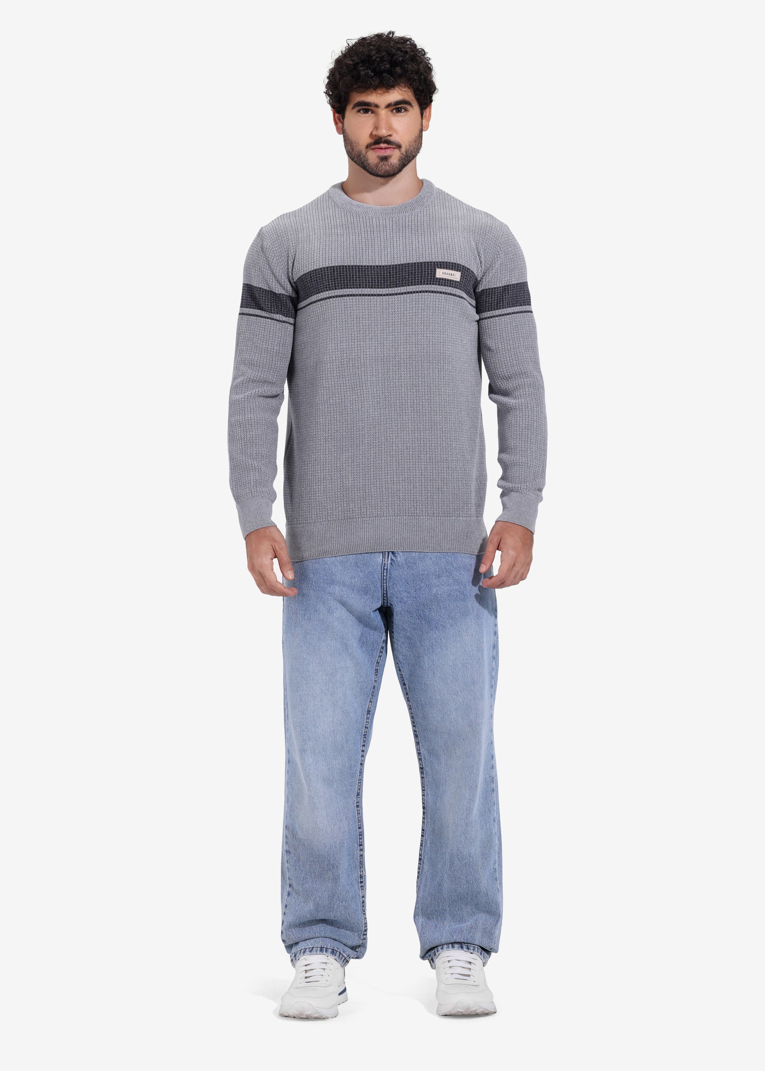 Pullover - Men - Striped
