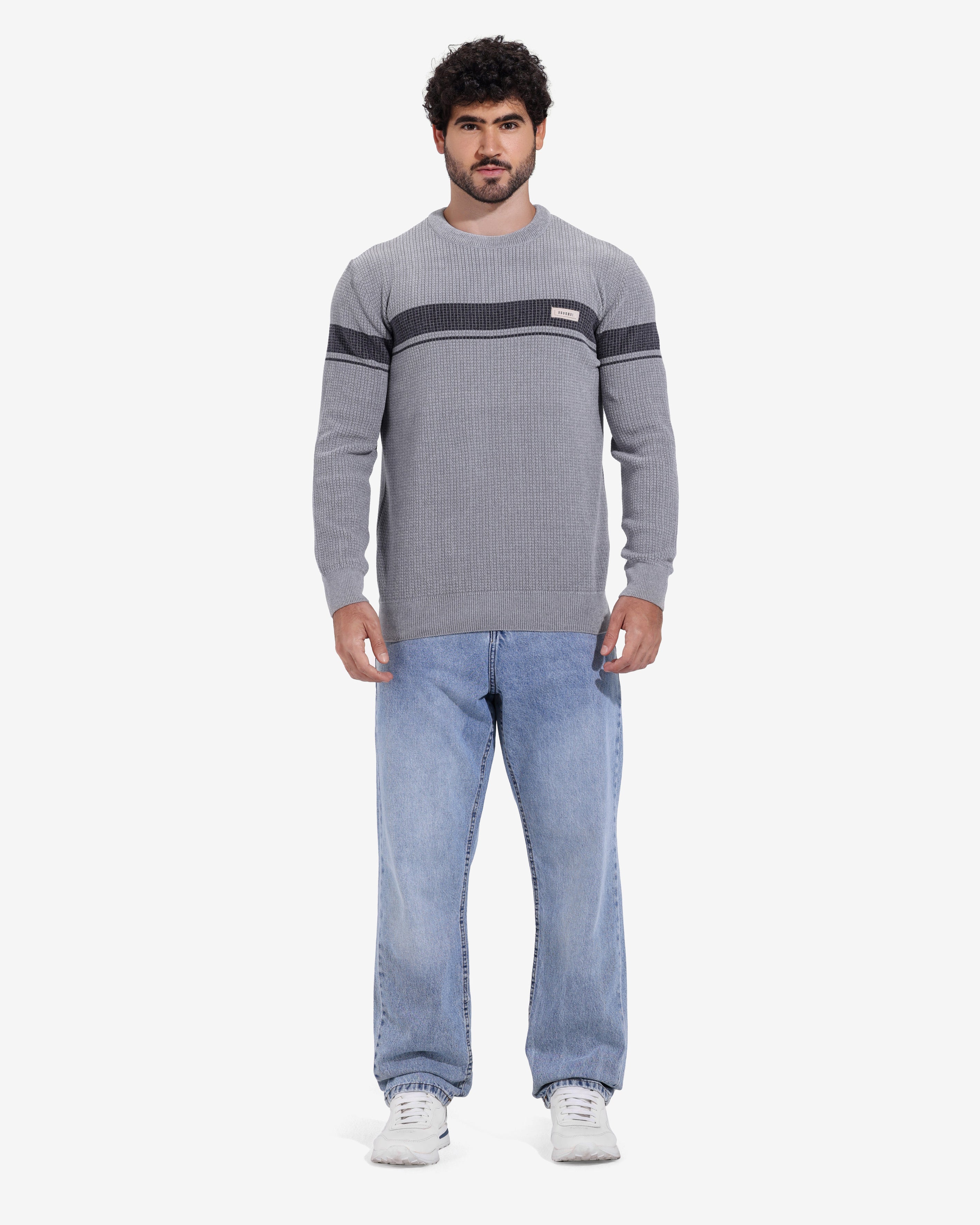 Pullover - Men - Striped