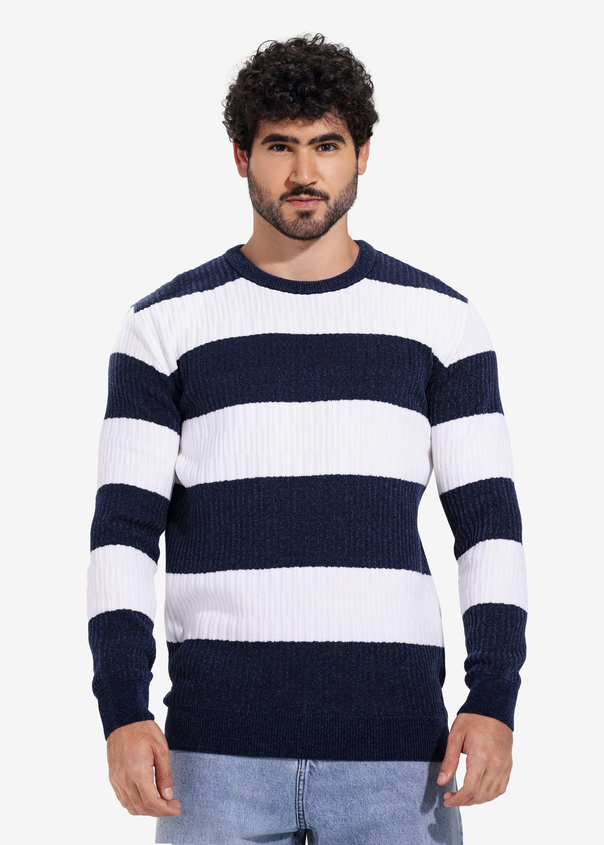 Pullover - Men - Striped