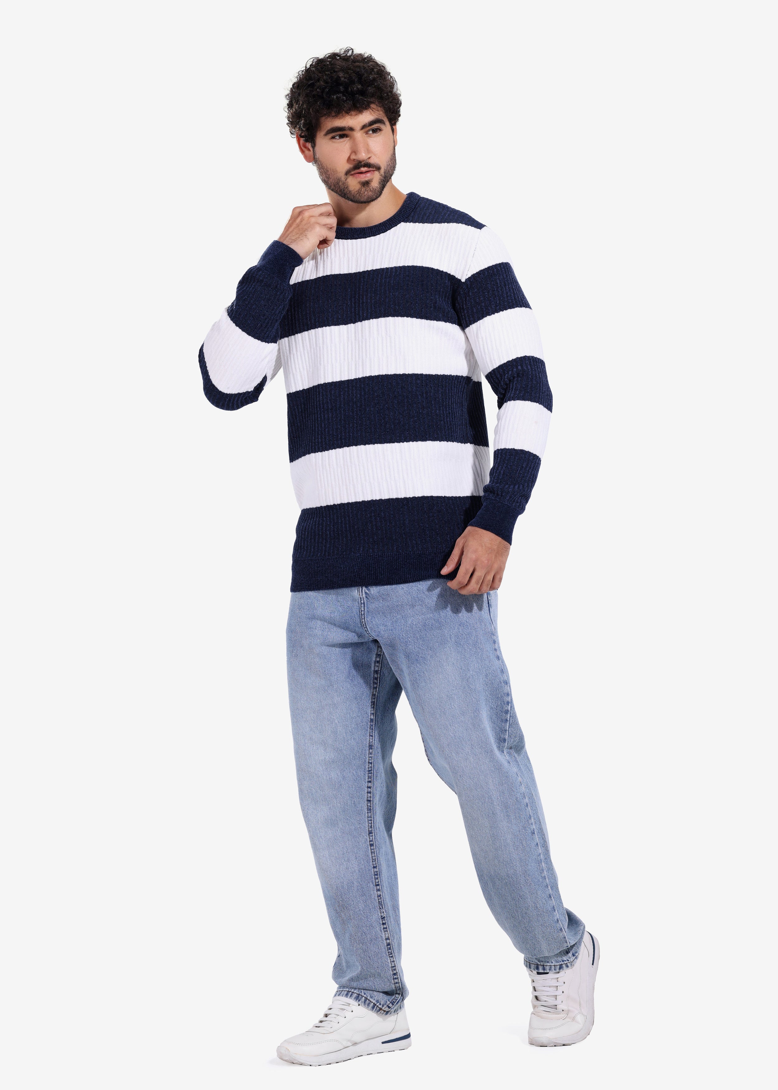 Pullover - Men - Striped