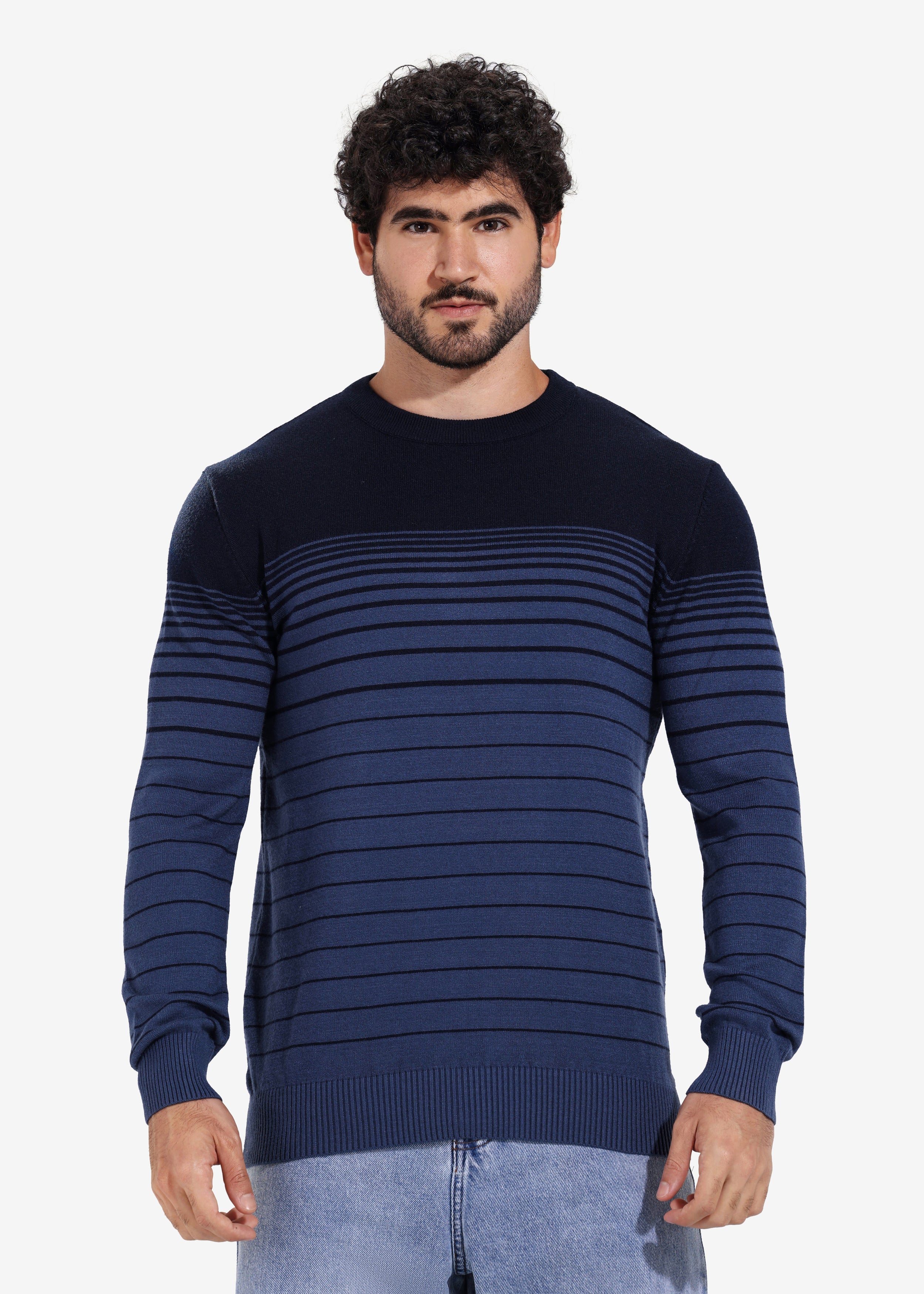 Pullover - Men - Striped