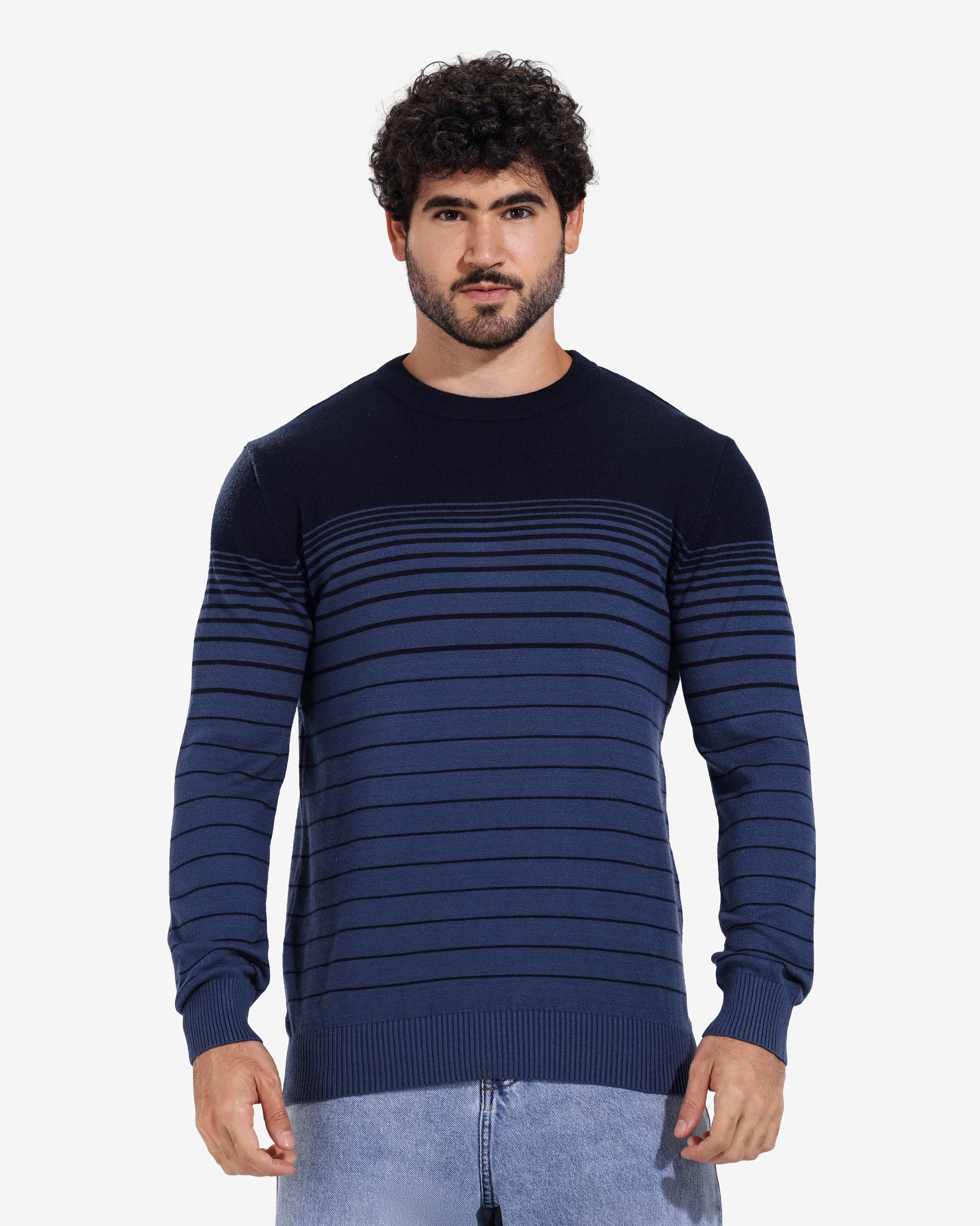 Pullover - Men - Striped