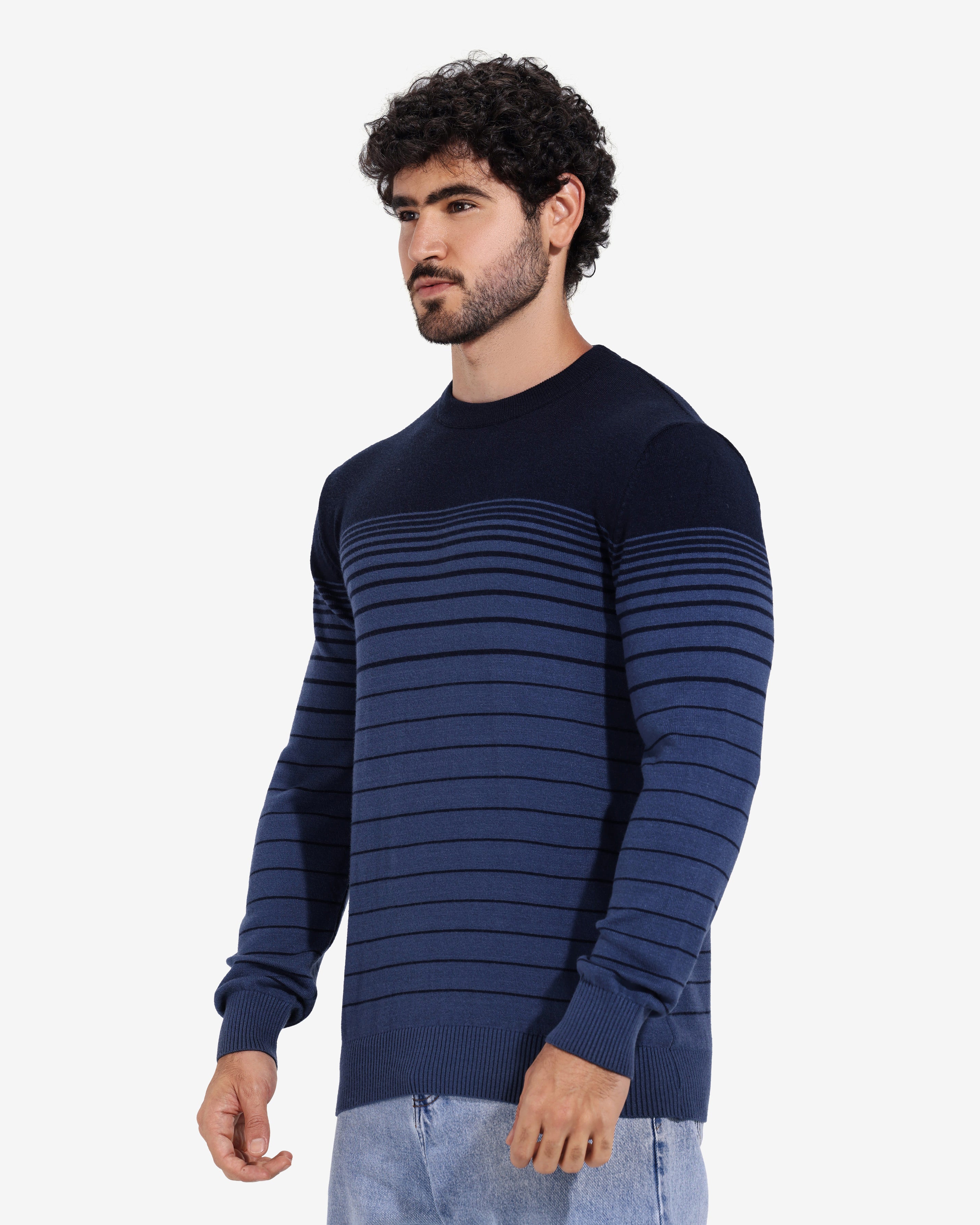 Pullover - Men - Striped