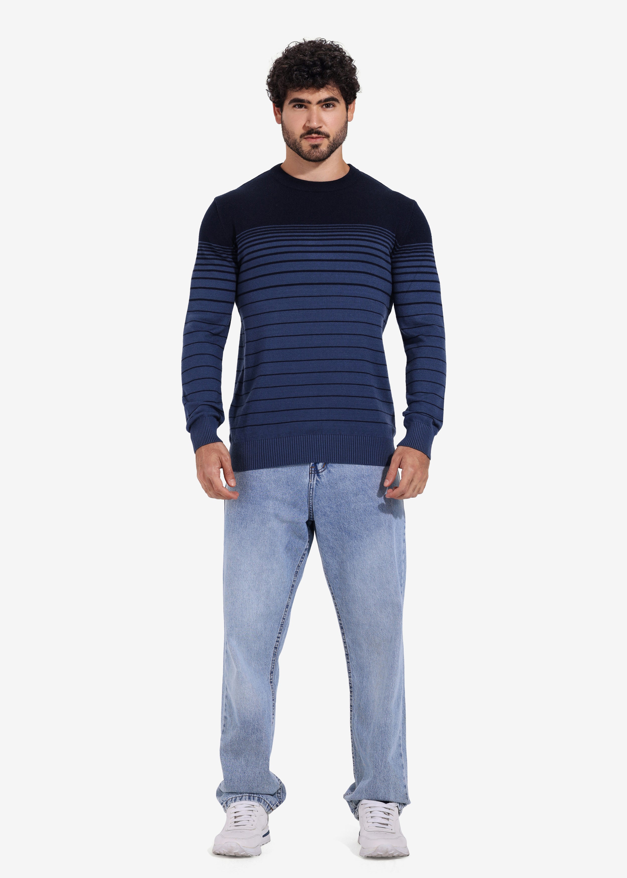 Pullover - Men - Striped