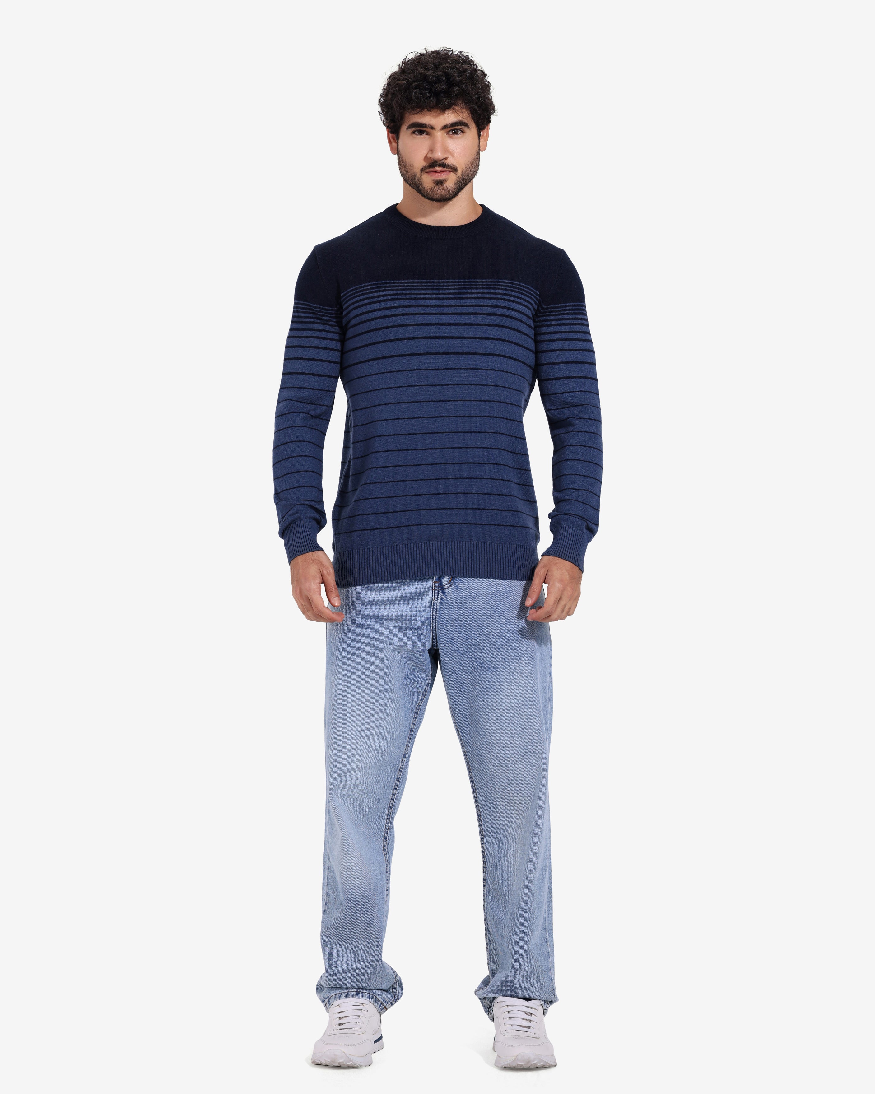 Pullover - Men - Striped