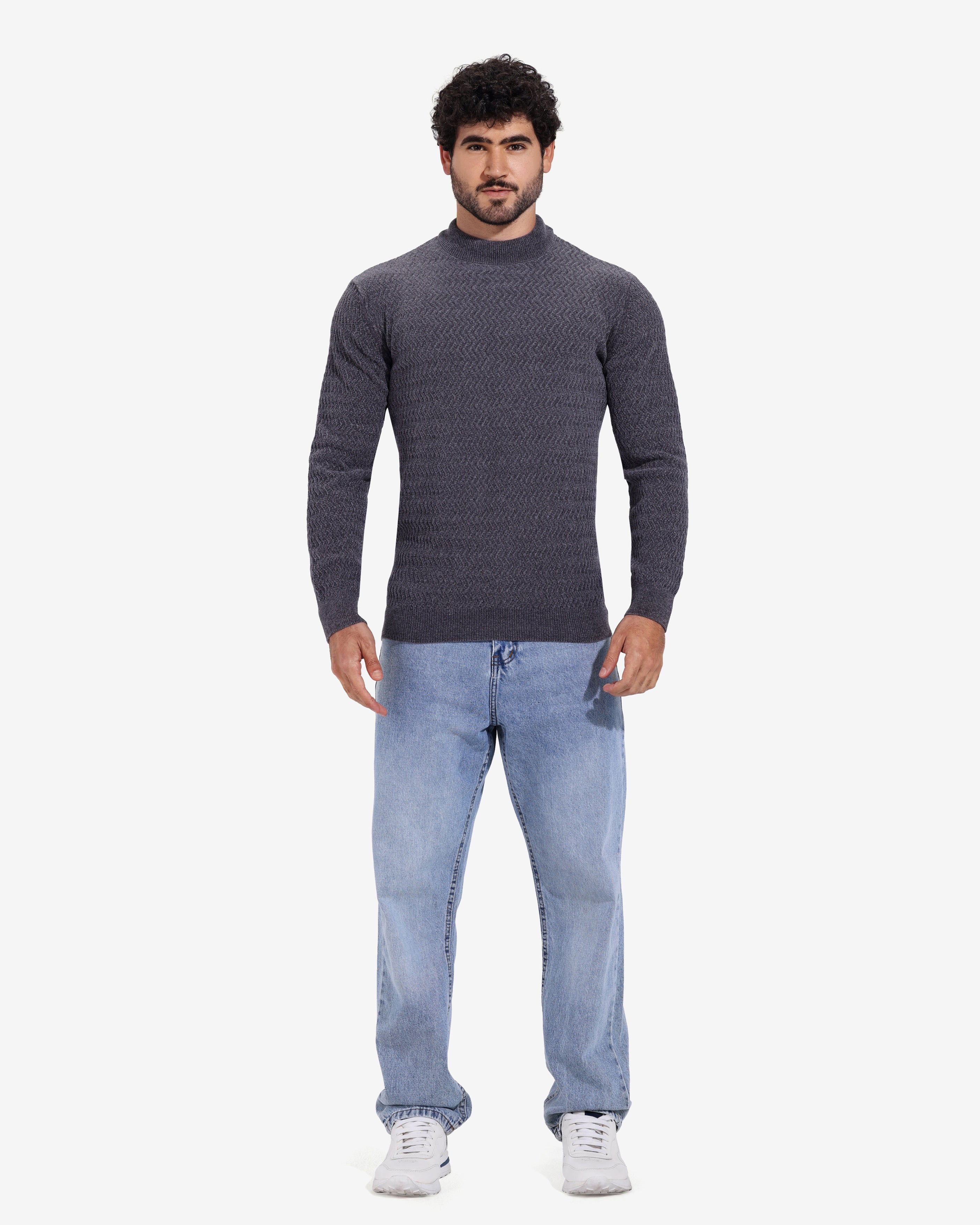 Pullover - Men - Plain