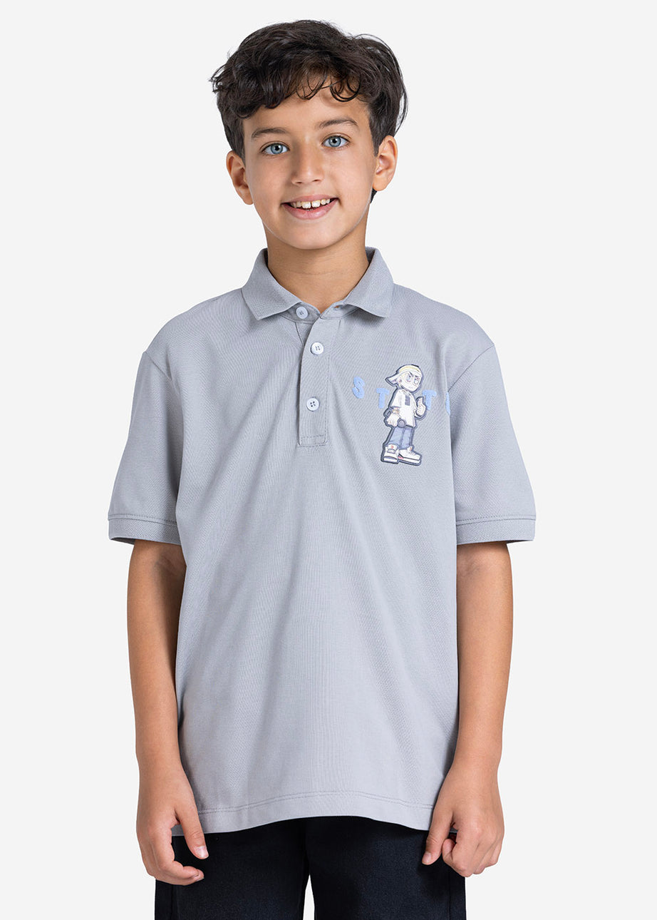 Polo T-shirt - Boys - Printed