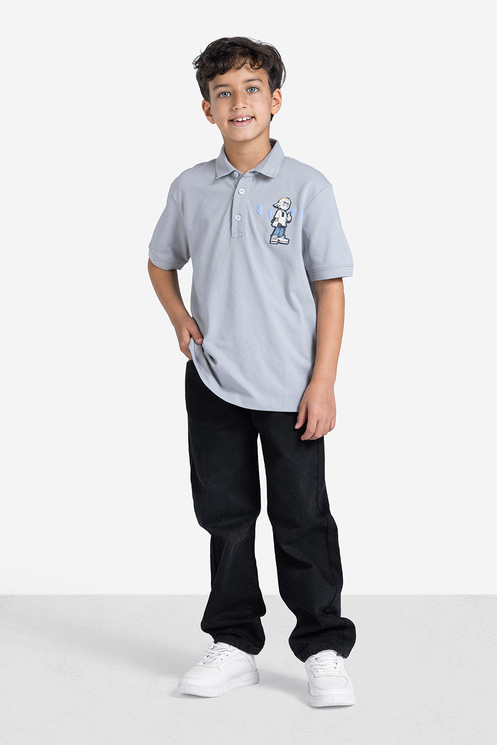 Polo T-shirt - Boys - Printed