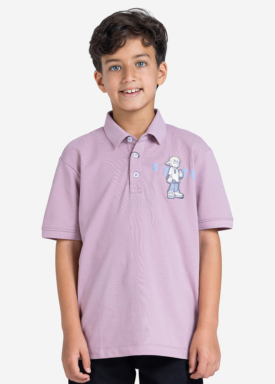 Polo T-shirt - Boys - Printed