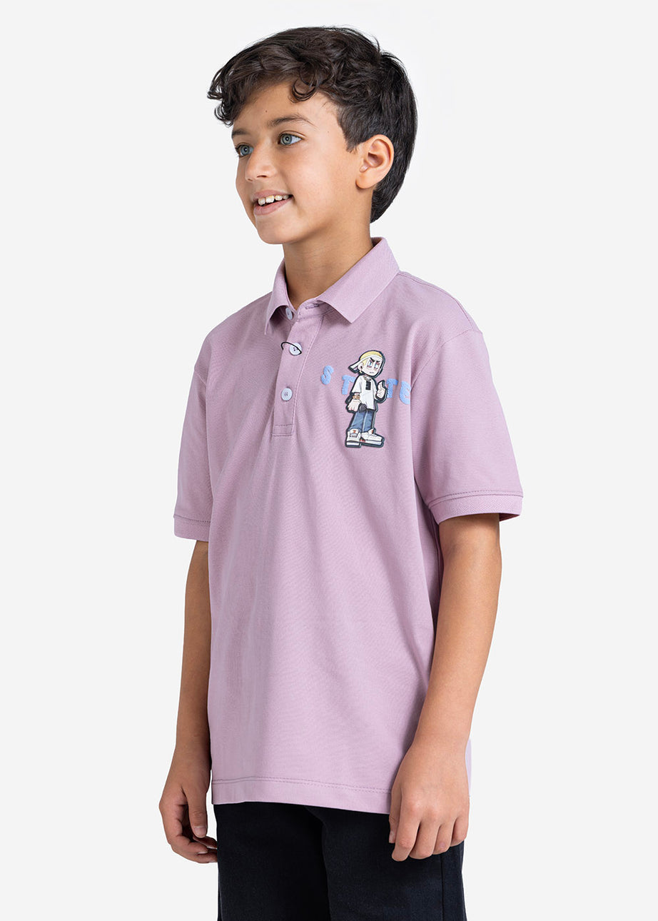 Polo T-shirt - Boys - Printed