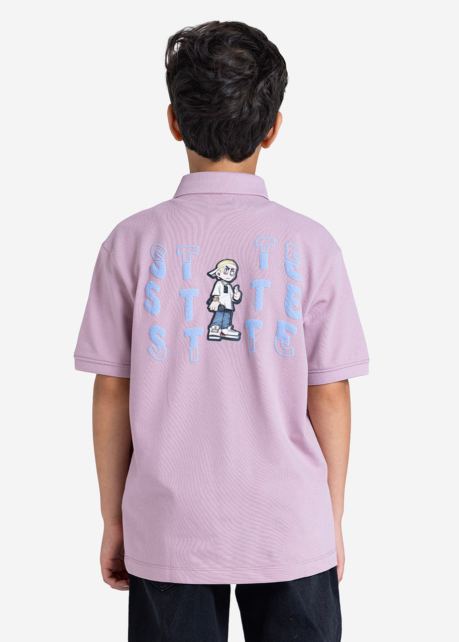 Polo T-shirt - Boys - Printed